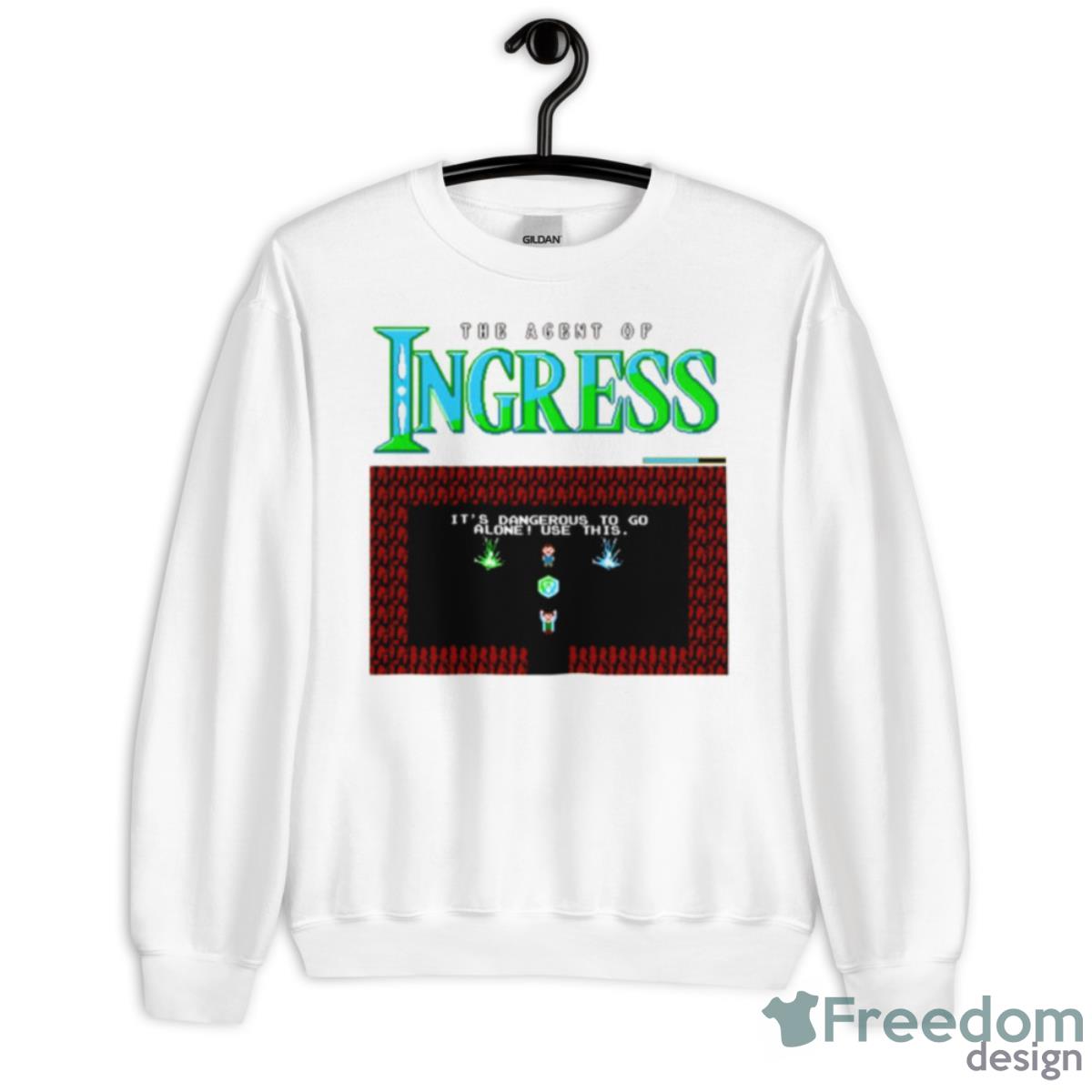 The Agent Of IngressThe Agent Of Ingress Shirt - Unisex Heavy Blend Crewneck Sweatshirt