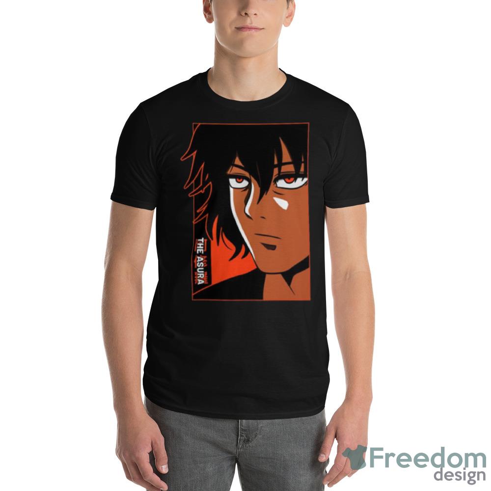 The Asura Ohma Tokita Black Shirt - 980 Lightweight Fashion Short Sleeve T-Shirt The Asura Ohma Tokita Black Shirt - 980 Lightweight Fashion Short Sleeve T-Shirt