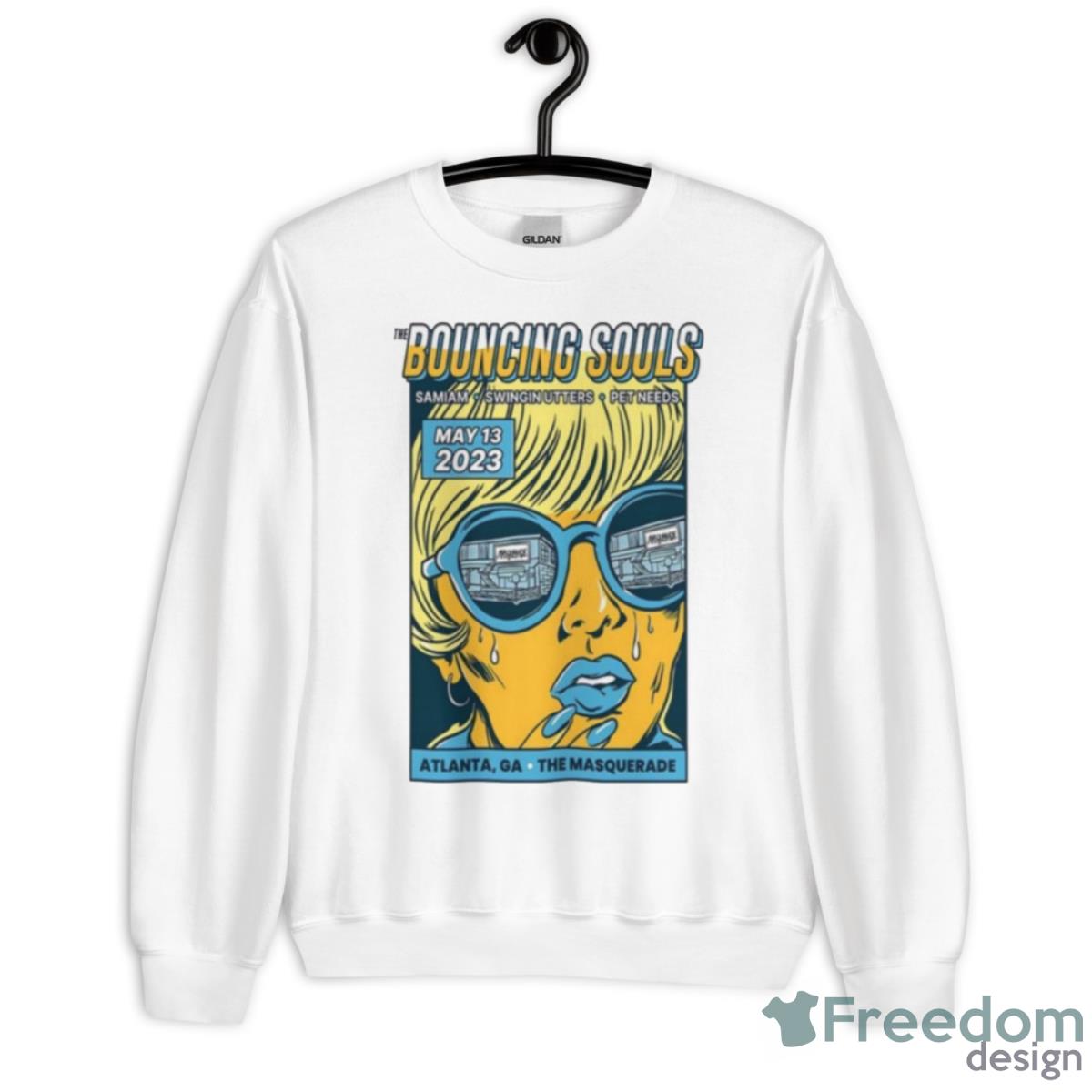 The Bouncing Souls May 13 2023 The Masquerade Heaven Atlanta GA Shirt - Unisex Heavy Blend Crewneck Sweatshirt