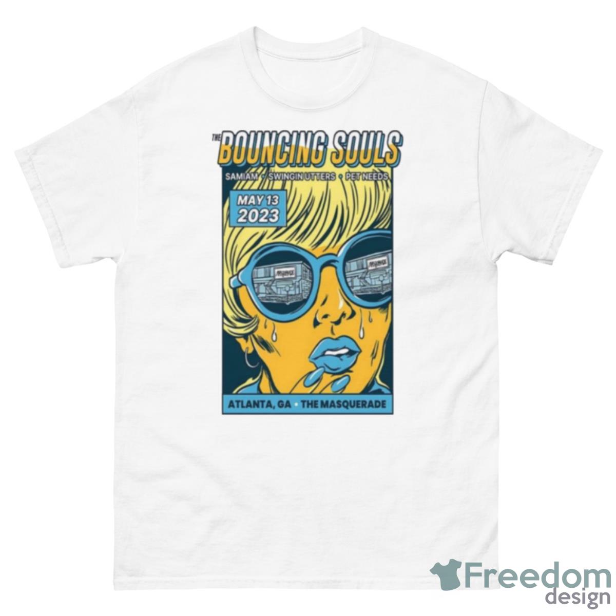 The Bouncing Souls May 13 2023 The Masquerade Heaven Atlanta GA Shirt - 500 Men’s Classic Tee Gildan