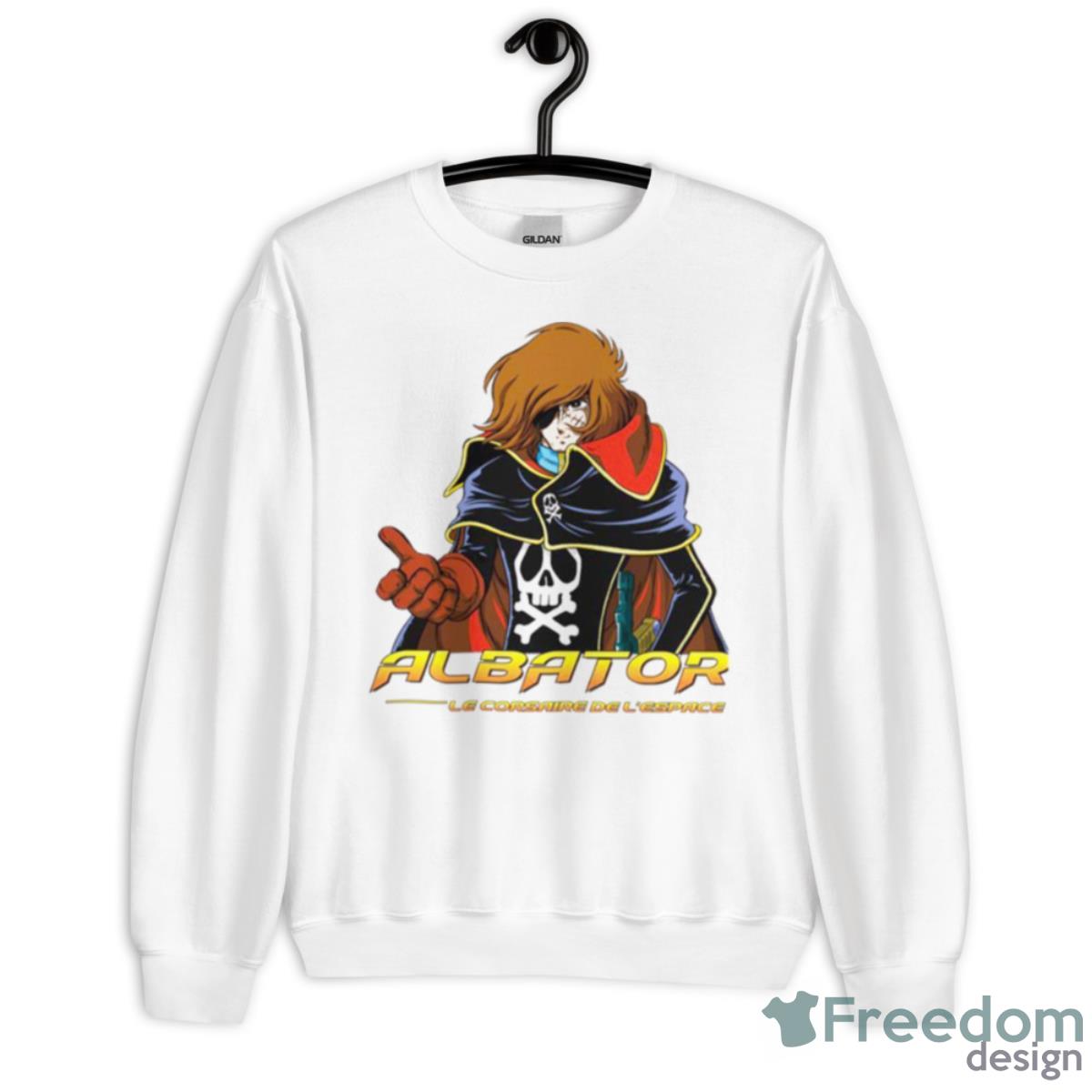 The Captain Space Pirate Harlock Shirt - Unisex Heavy Blend Crewneck Sweatshirt