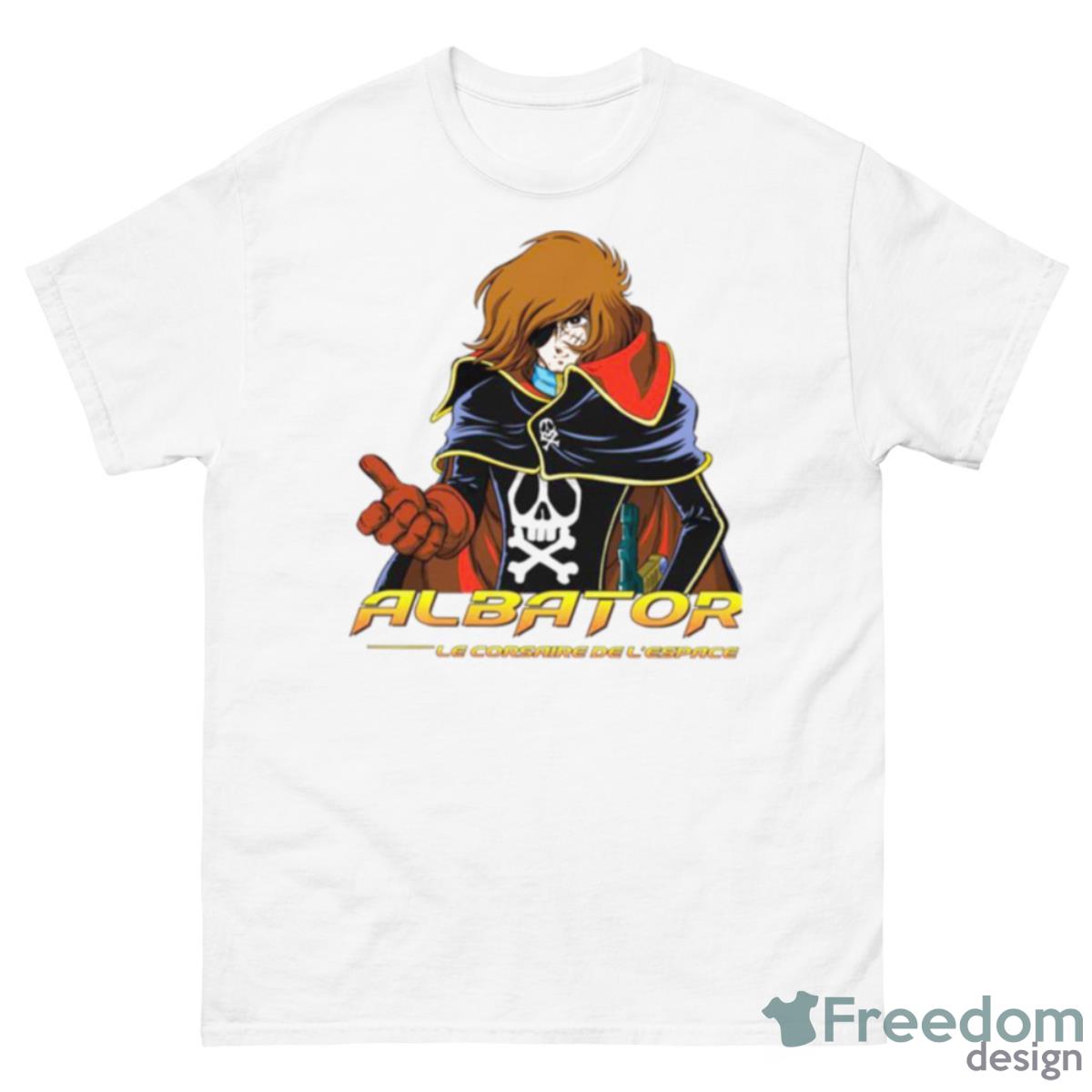 The Captain Space Pirate Harlock Shirt - 500 Men’s Classic Tee Gildan