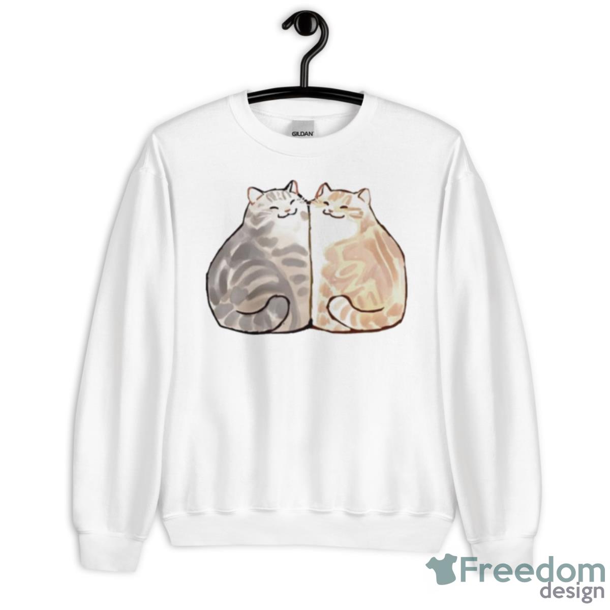 The Cat Fishtopher Lover Smushtopher Charity Shirt - Unisex Heavy Blend Crewneck Sweatshirt