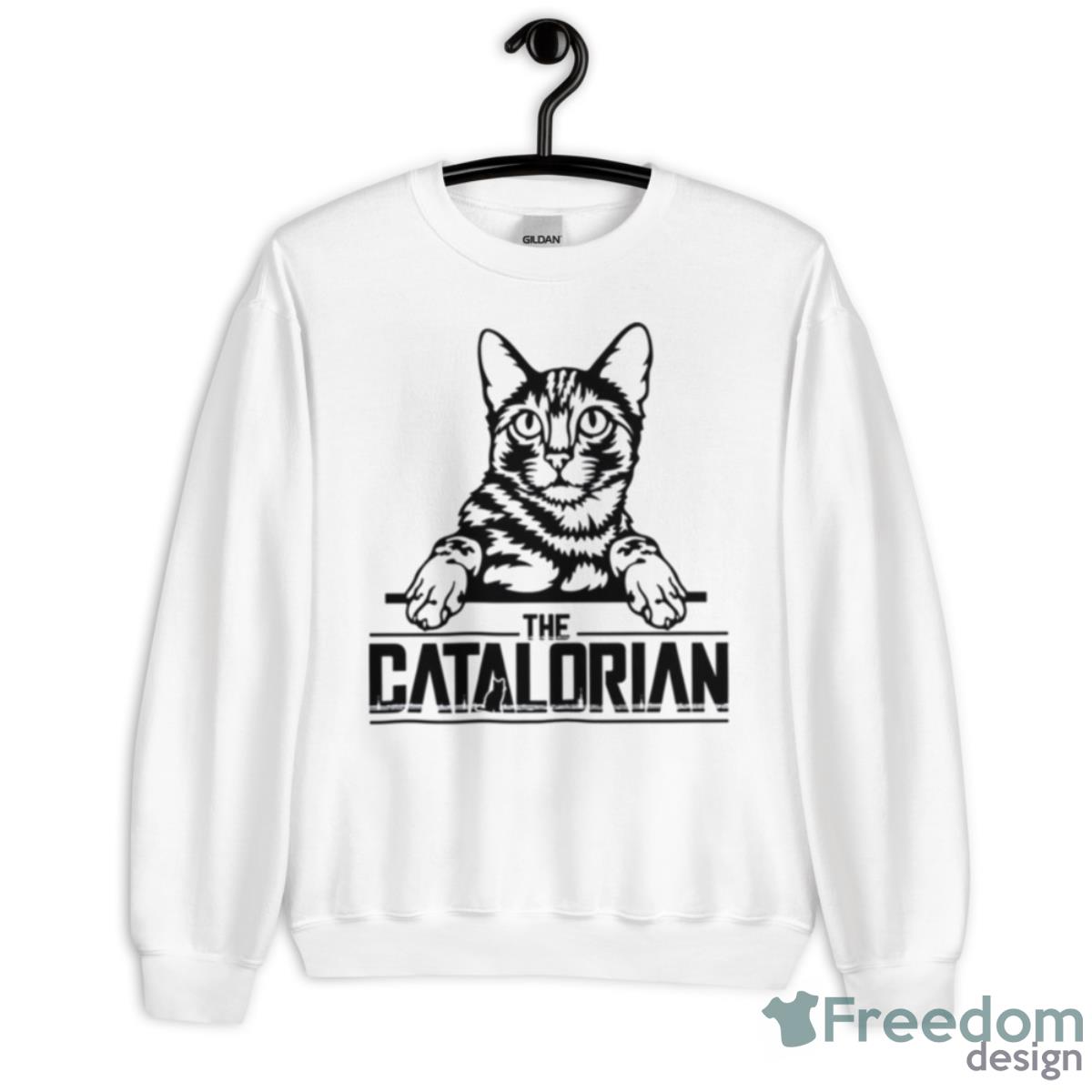 The Catalorian The Best Bengal Cat In The Galaxy Shirt - Unisex Heavy Blend Crewneck Sweatshirt