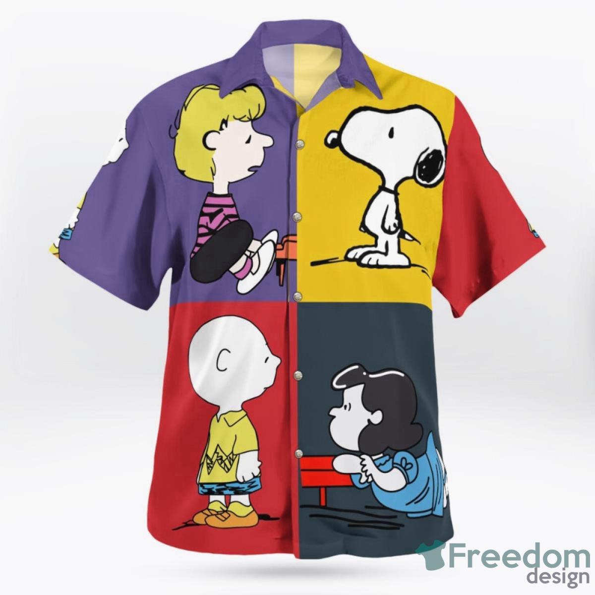 The Charlie Brown And Snoopy Show Hawaiian Shirt Summer Aloha Shirt For Men Women Product Photo 1