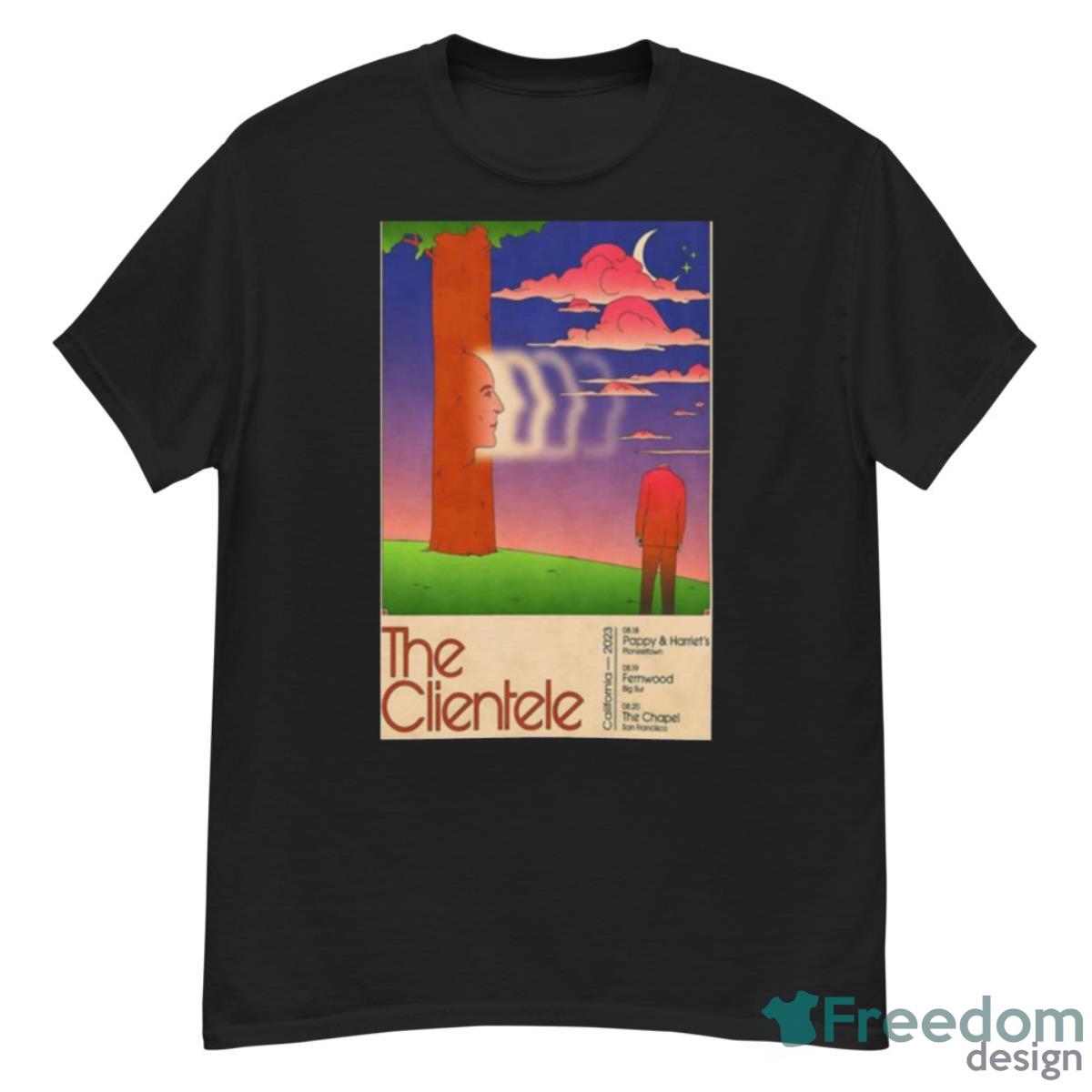 The Clientele Tour California 2023 Poster Shirt - G500 Men’s Classic T-Shirt