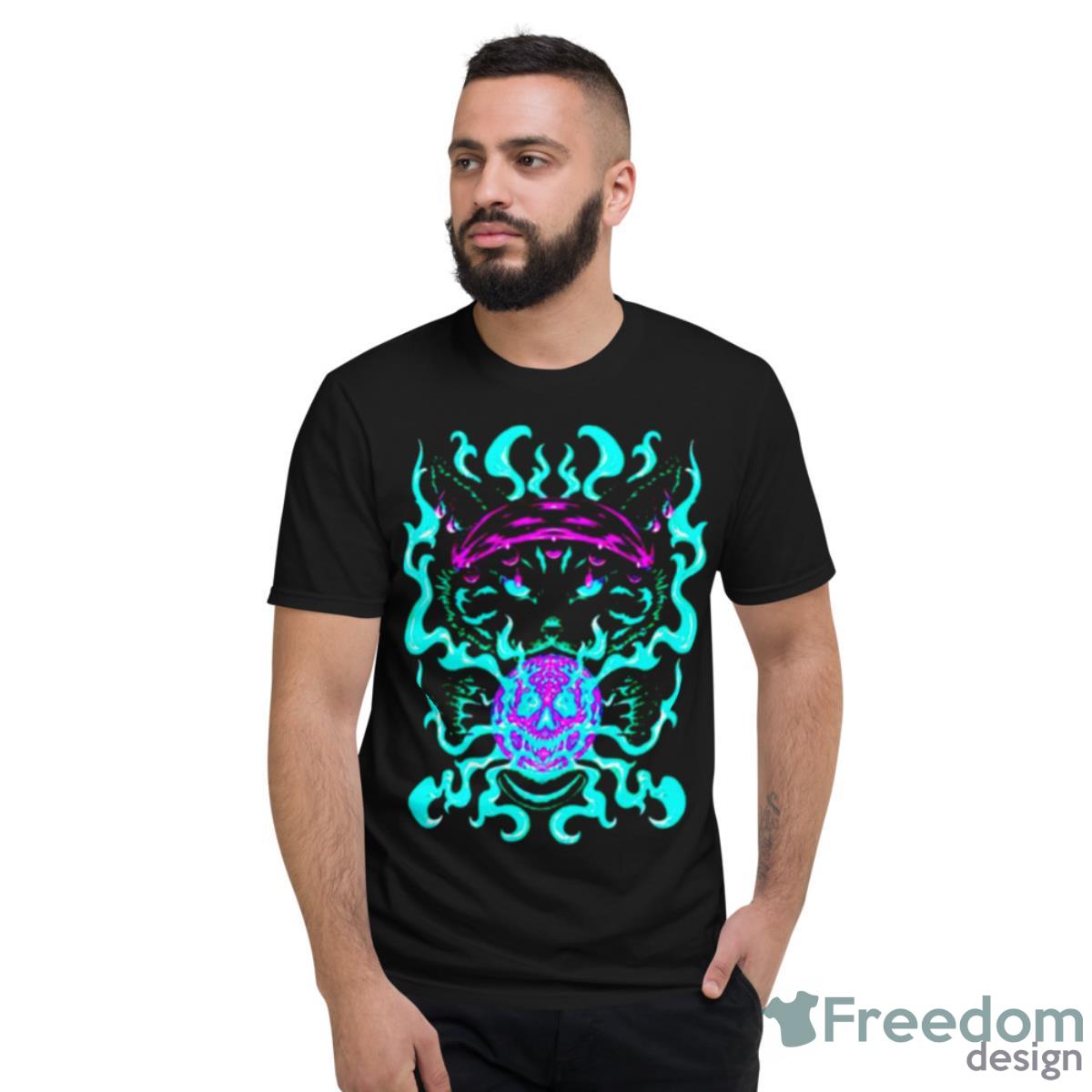 The Fortune Teller Neon Design Shirt - Short Sleeve T-Shirt