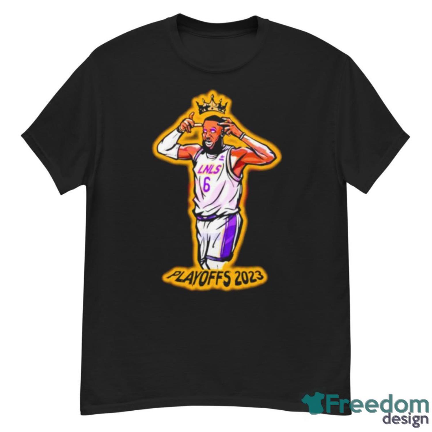 The King Playoffs 2023 Late Night Show Lebron James Lakers Shirt - G500 Men’s Classic T-Shirt