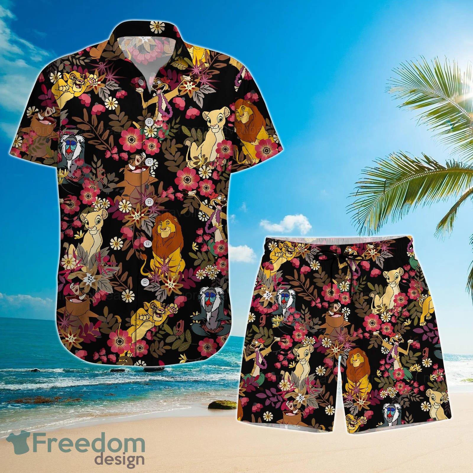 The Lion King Hawaiian Shirt And Short For Men And Women Product Photo 1