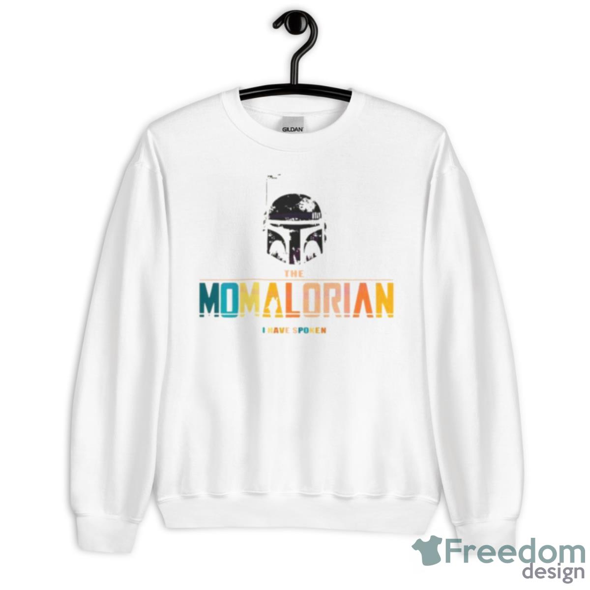 The Momalorian I Have Spoken Star Wars Mothers Day Shirt - Unisex Heavy Blend Crewneck Sweatshirt