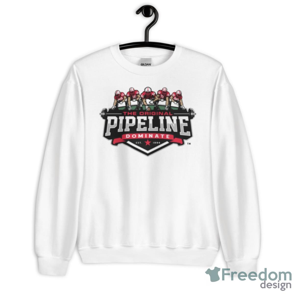 The Original Pipeline Shirt - Unisex Heavy Blend Crewneck Sweatshirt