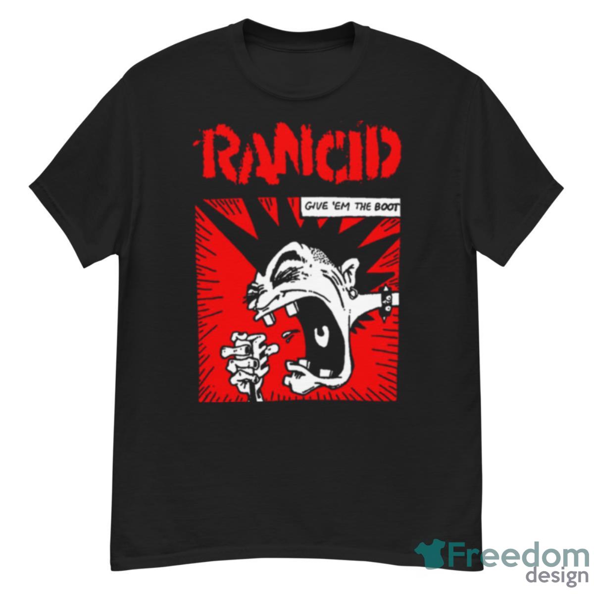 The Red Rancid Give ’em The Boot Art Shirt - G500 Men’s Classic T-Shirt