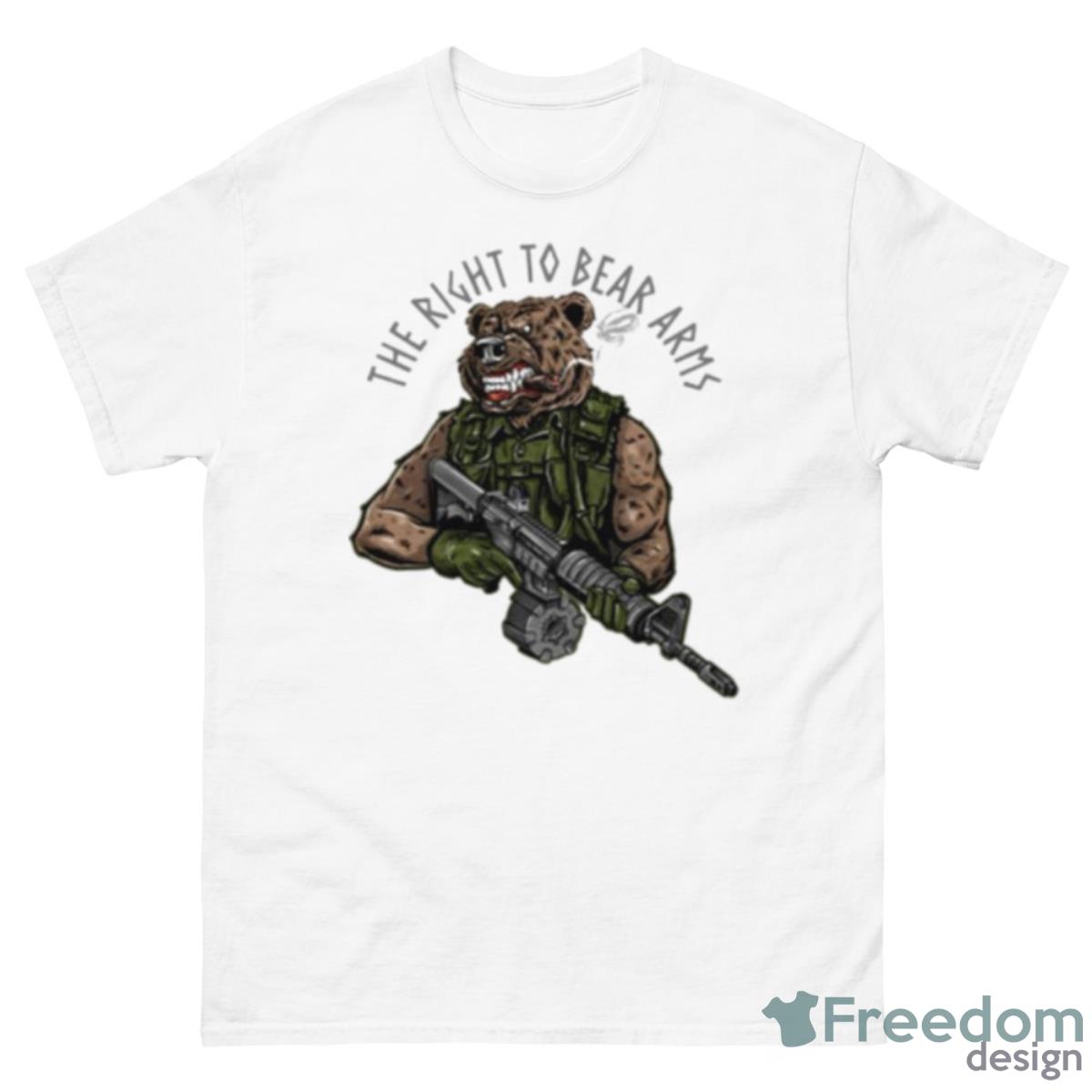 The Right To Bear Arms Gun Shirt - 500 Men’s Classic Tee Gildan