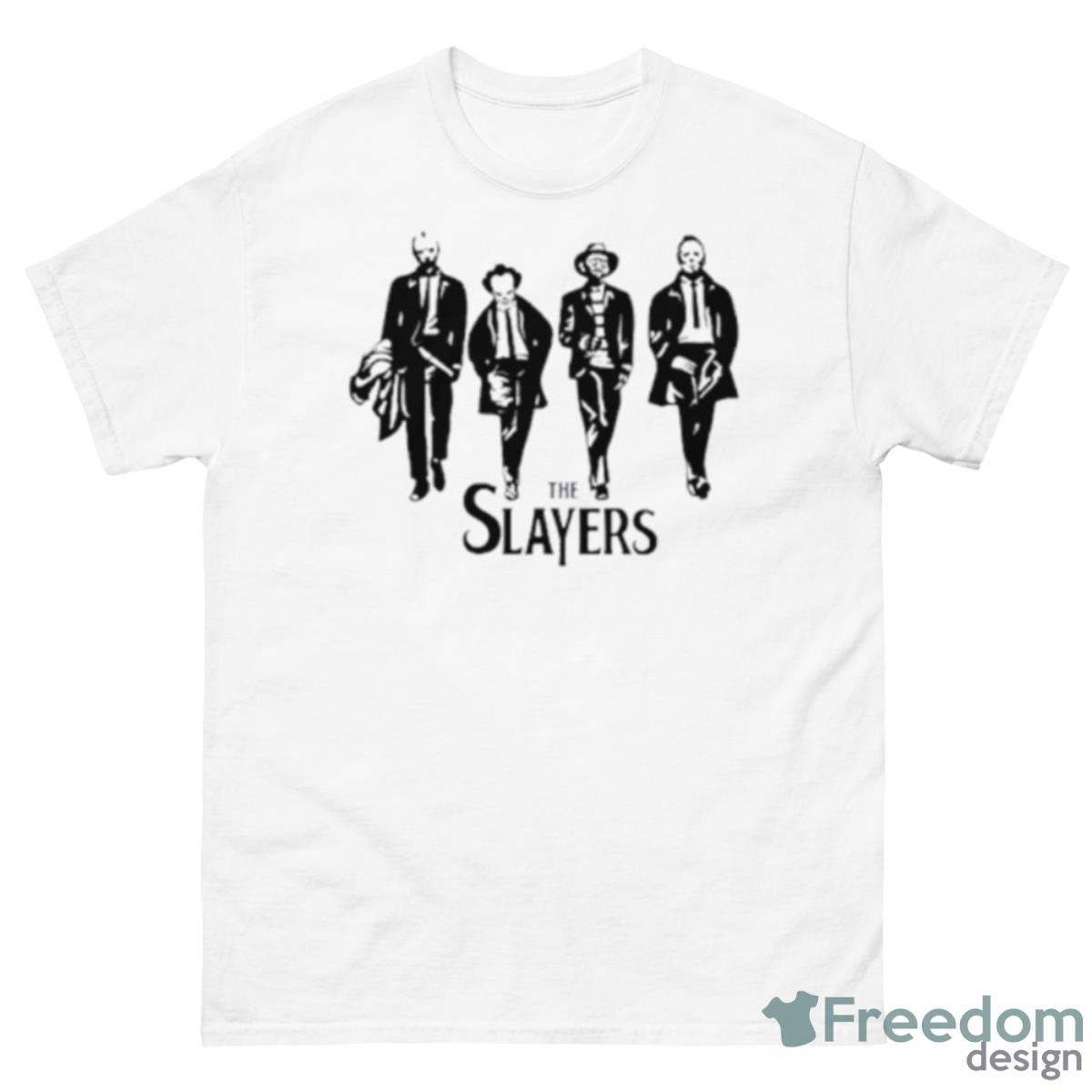 The Slayers Horror Movie Character Shirt - 500 Men’s Classic Tee Gildan