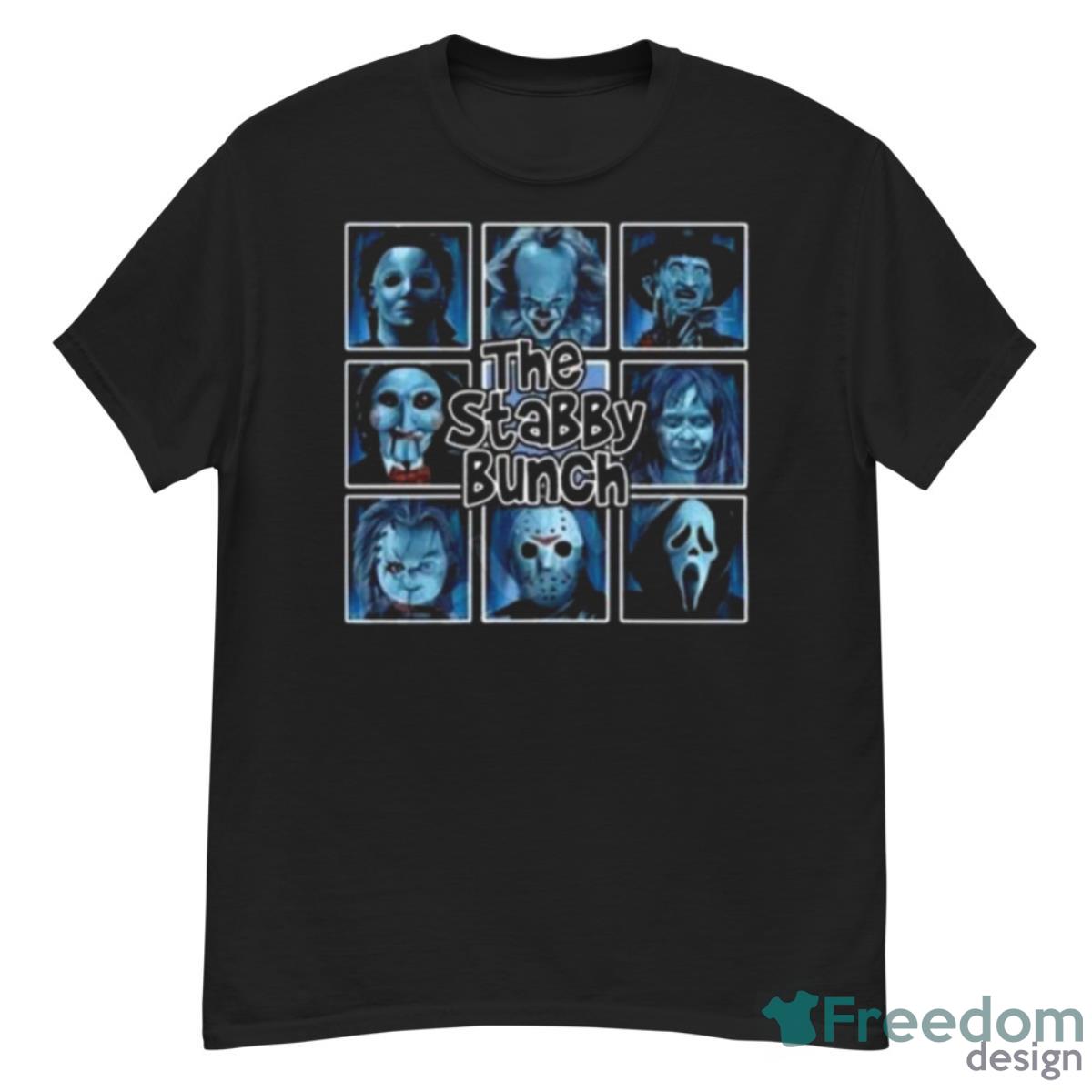 The Stabby Bunch Horror Characters Shirt - G500 Men’s Classic T-Shirt