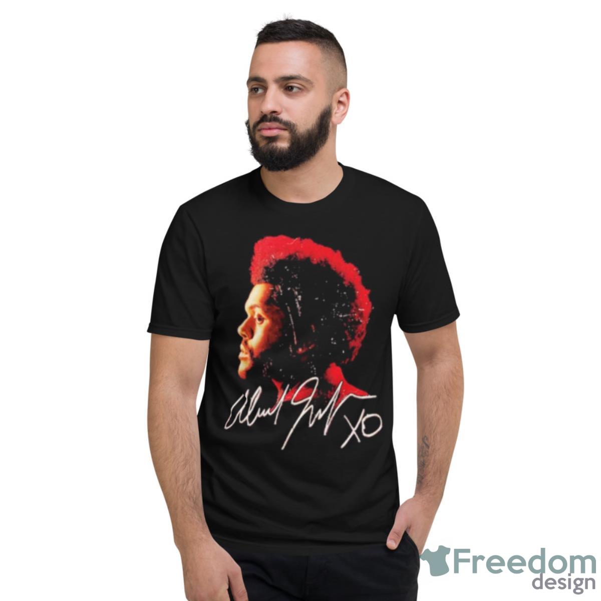 The Weeknd Rapper American Signature Shirt - Short Sleeve T-Shirt