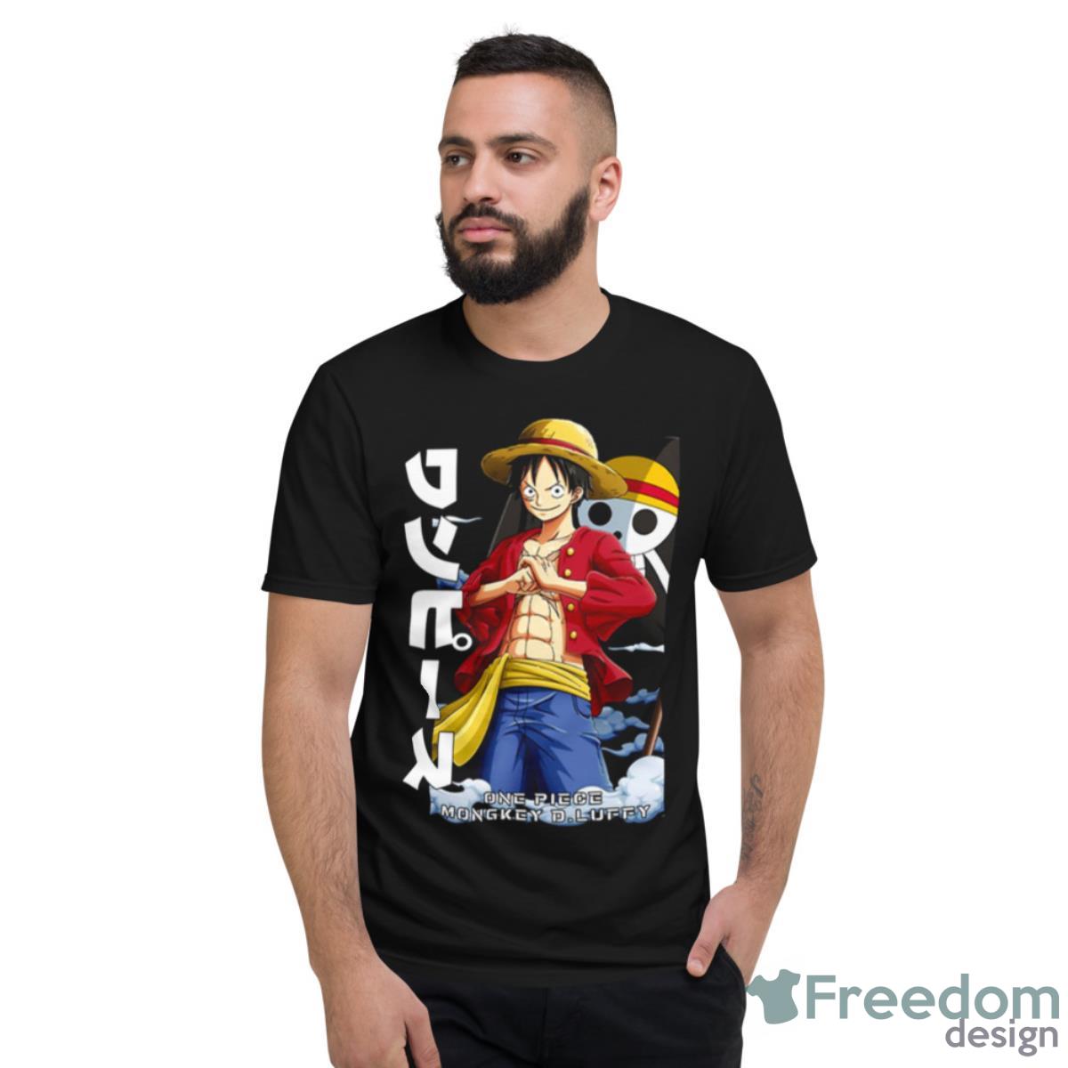 The Young Man Monkey D Luffy Original Art One Piece Series Shirt - Short Sleeve T-Shirt