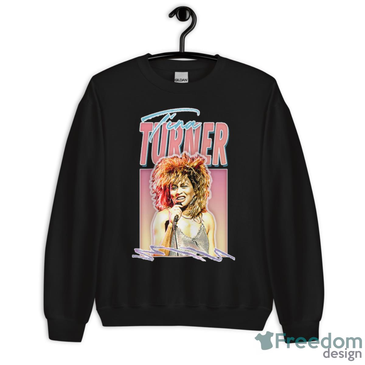 Tina Turner 80s Style Retro Fan Art Design Shirt