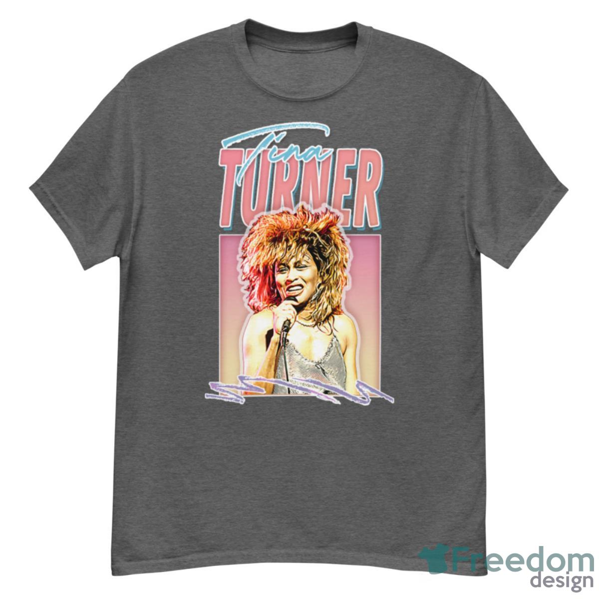 Tina Turner 80s Style Retro Fan Art Design Shirt - G500 Men’s Classic T-Shirt-1