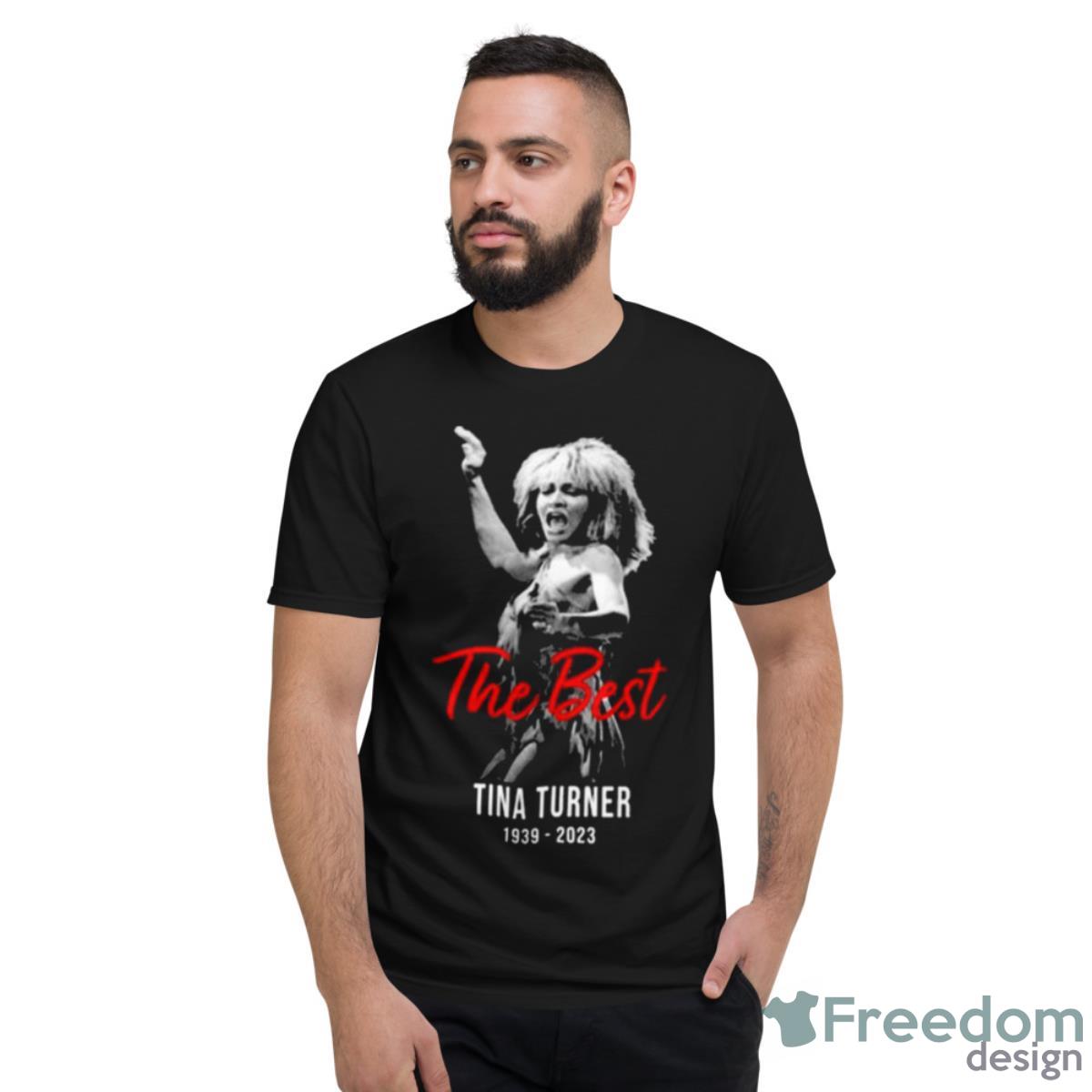 Tina Turner Simply The Best RIP 1939 2023 Unisex Memorial Shirt - Short Sleeve T-Shirt