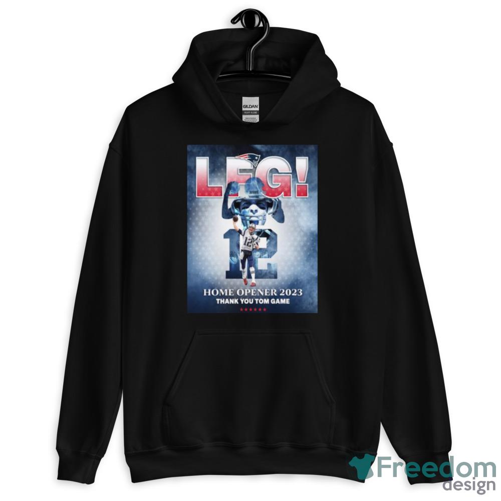 Tom Brady Lfg Home Opener 2023 Thank You Tom Game Shirt - Short Sleeve T-Shirt