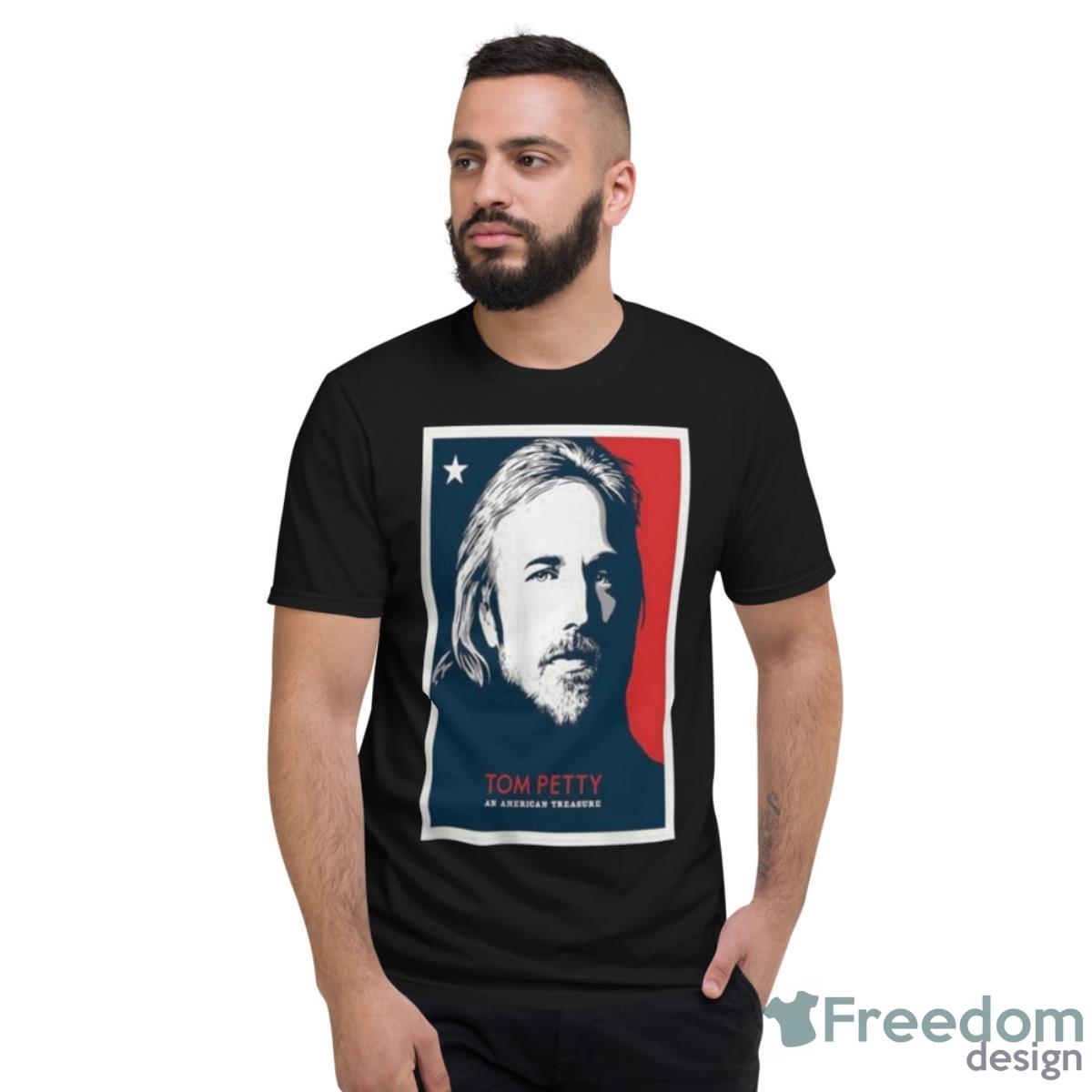 Tom Petty An American Treasure Poster Shirt - Short Sleeve T-Shirt