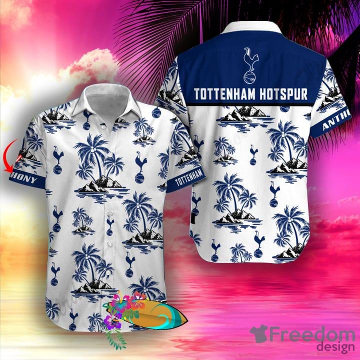 Tottenham Hotspur 3D The Spurs Hawaiian Shirt - T-shirts Low Price