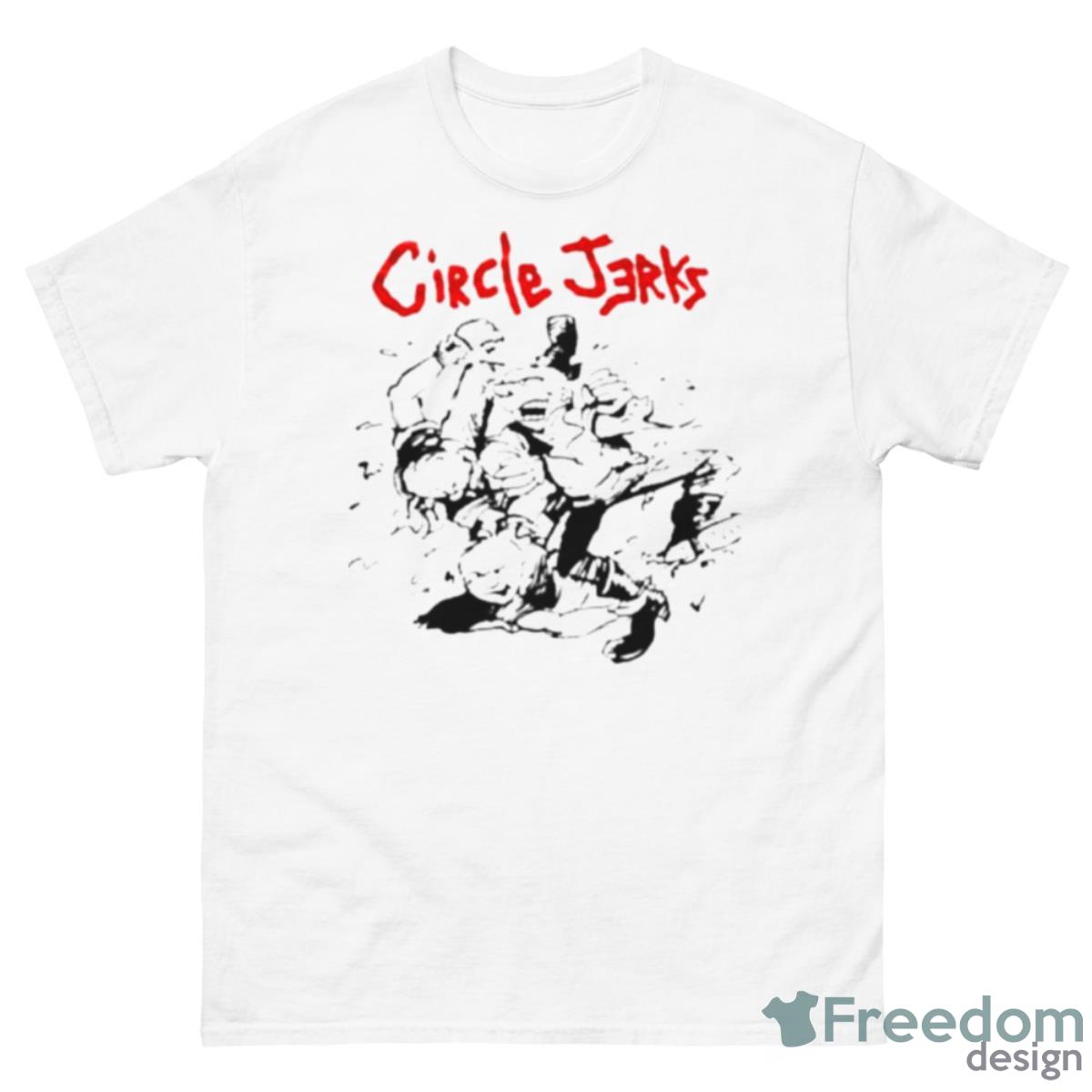 Travis Barker Circle Jerks Shirt - 500 Men’s Classic Tee Gildan