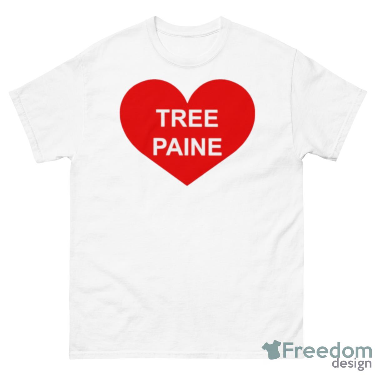 Tree Paine Heart Shirt - 500 Men’s Classic Tee Gildan