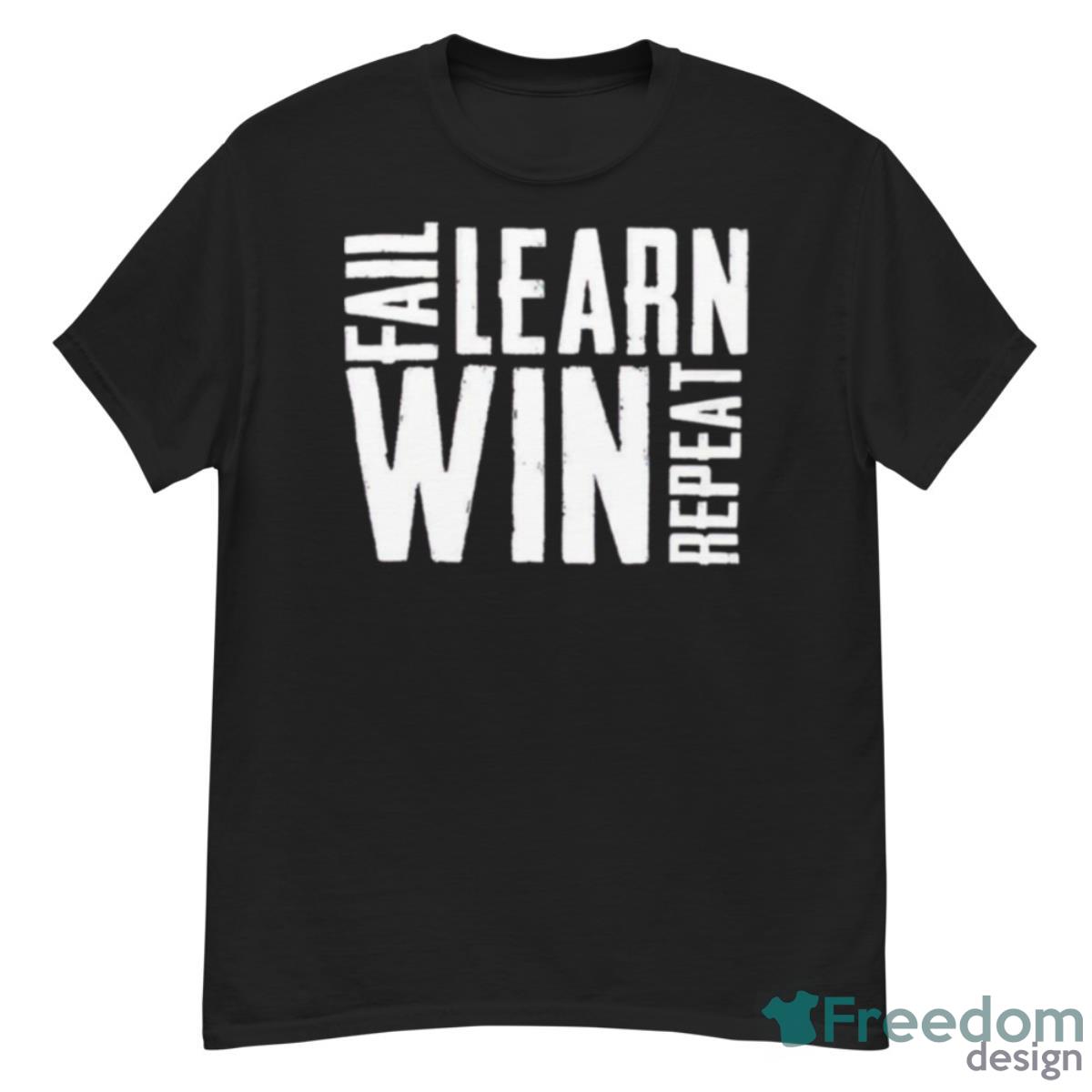 Trevor Bauer Fail Learn Win Repeat Shirt - G500 Men’s Classic T-Shirt