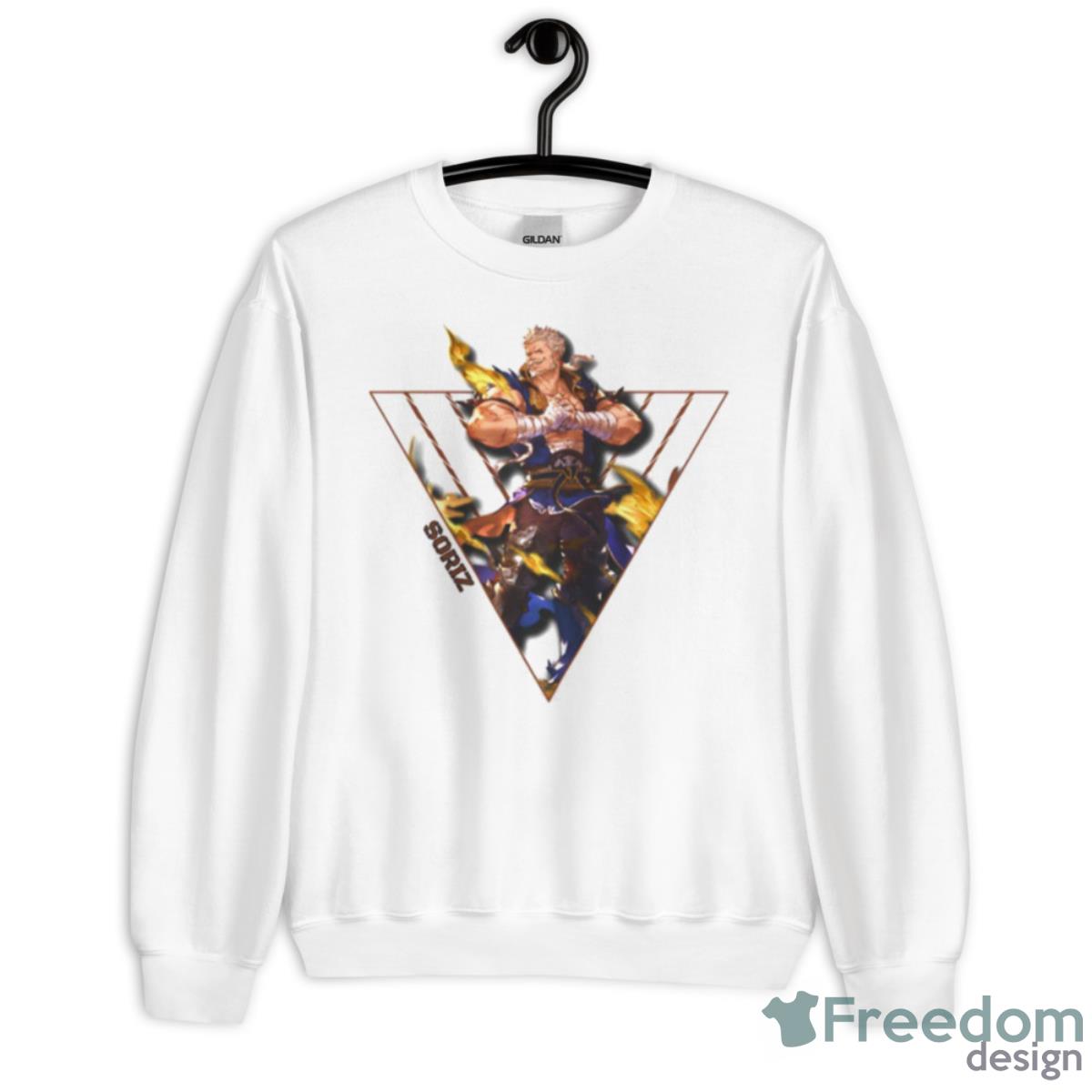 Tri Soriz Too Granblue Fantasy Shirt - Unisex Heavy Blend Crewneck Sweatshirt