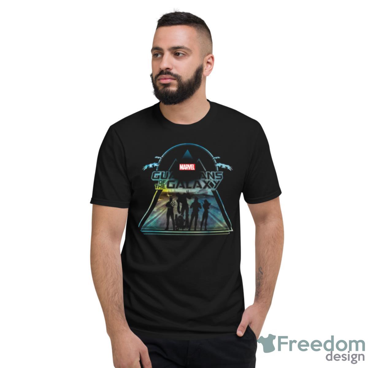 Triangle Outline Crew Guardians Of The Galaxy Shirt - Short Sleeve T-Shirt