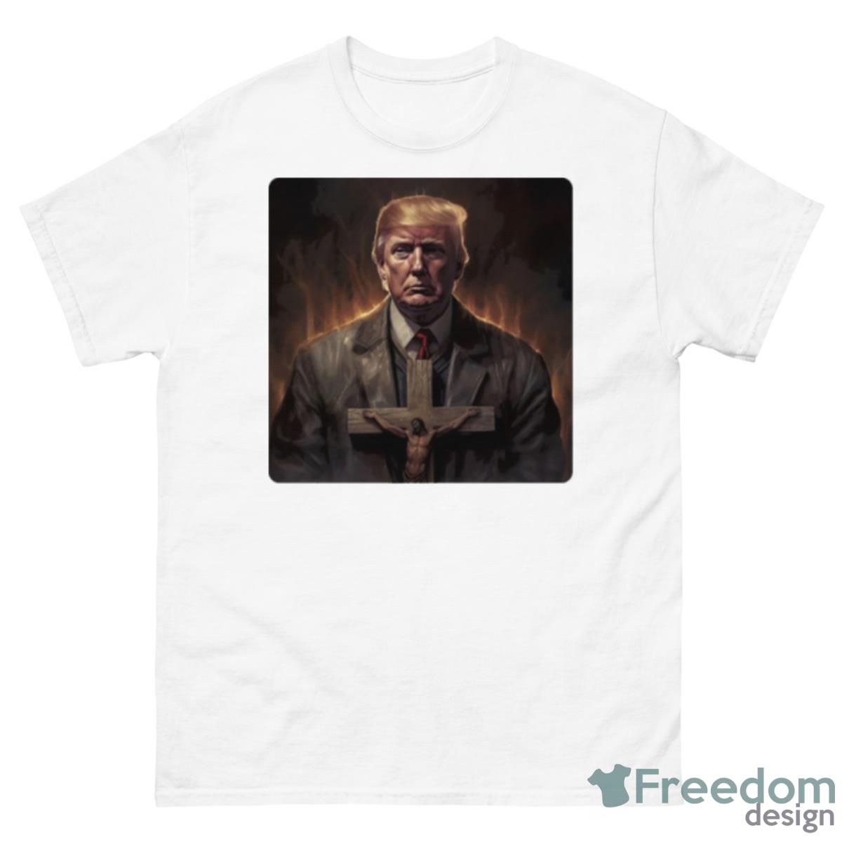 Trump It’s Time For American To Turn Back To God Shirt - 500 Men’s Classic Tee Gildan