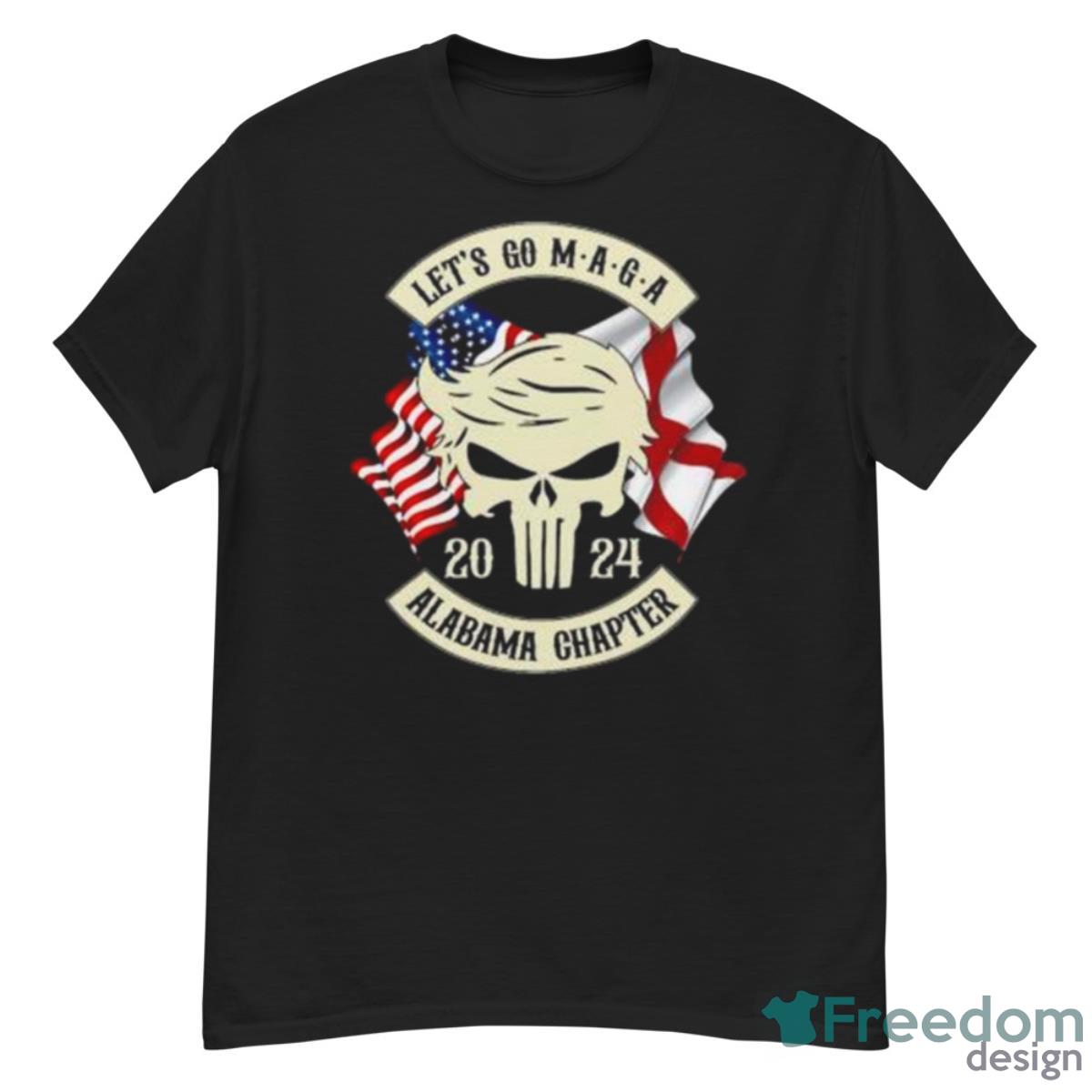 Trump Skull Let’s Go Maga 2023 Alabama Chapter Shirt - G500 Men’s Classic T-Shirt