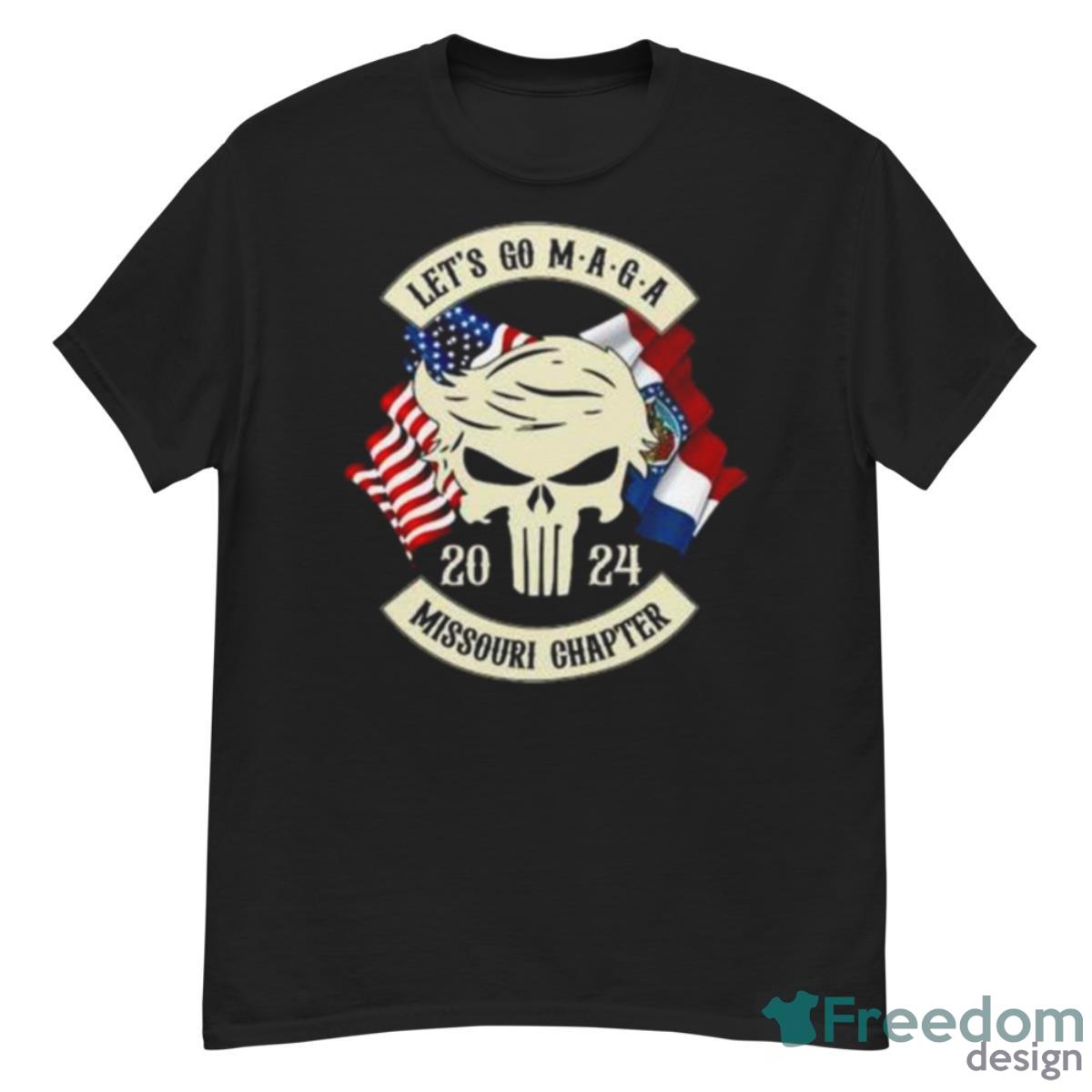 Trump Skull Let’s Go Maga 2023 Missouri Chapter Shirt - G500 Men’s Classic T-Shirt