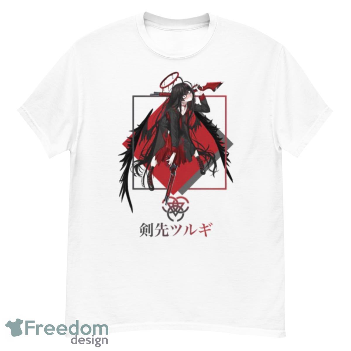 Tsurugi Blue Archive Anime Game Shirt - G500 Men’s Classic T-Shirt