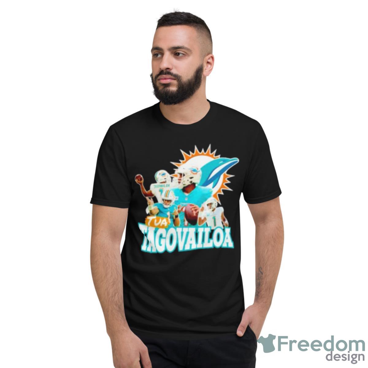 Tua Tagovailoa Miami Dolphins Shirt - Short Sleeve T-Shirt