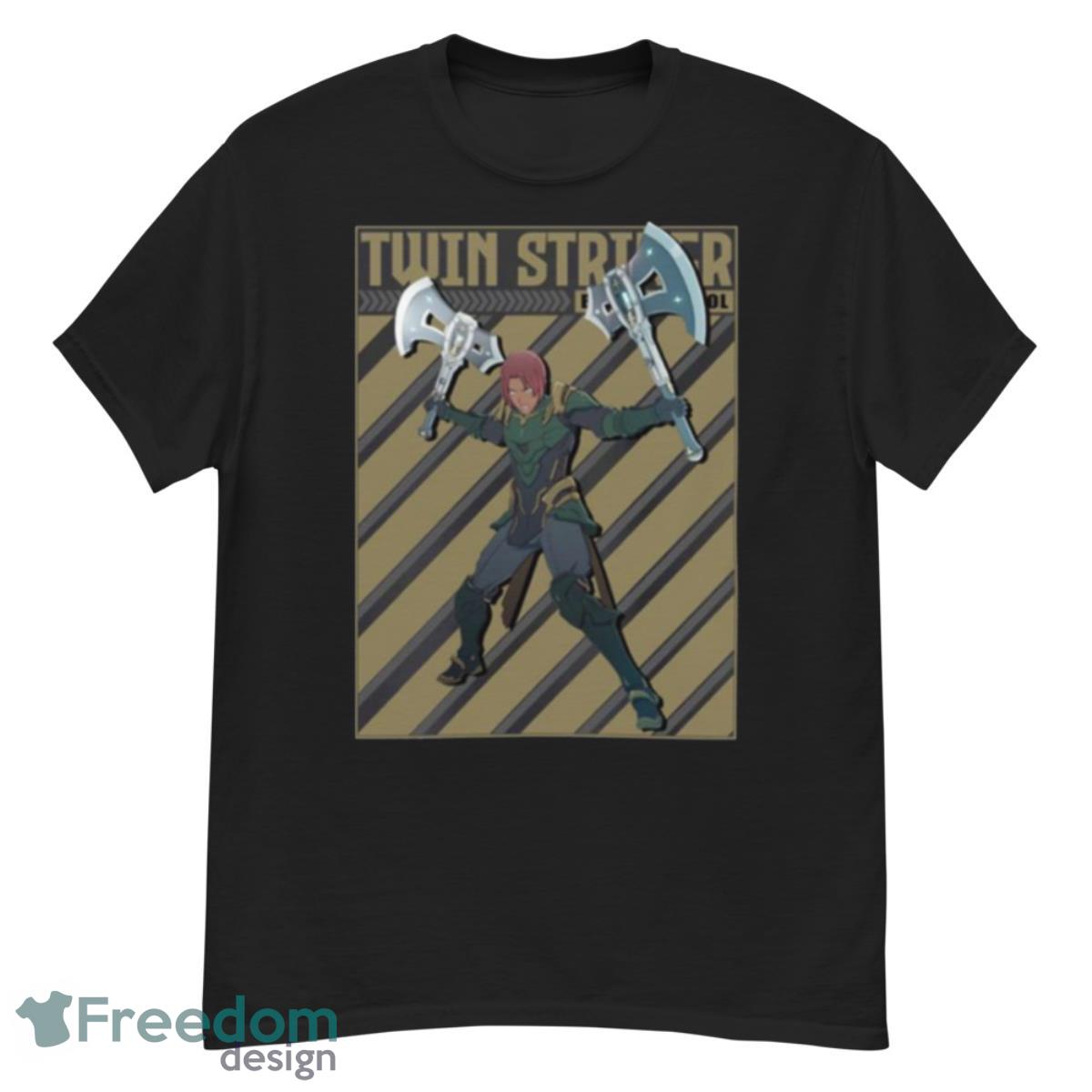 Twin Striker Graphic Anime Shirt - G500 Men’s Classic T-Shirt