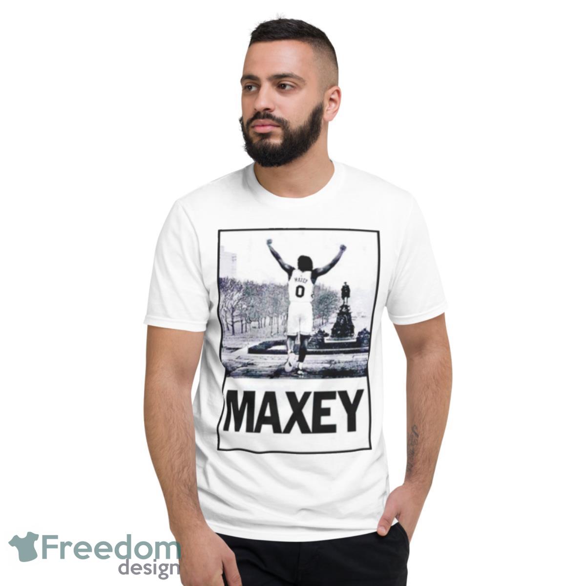 Tyrese Maxey Rocky No Cross Out Shirt - Short Sleeve T-Shirt