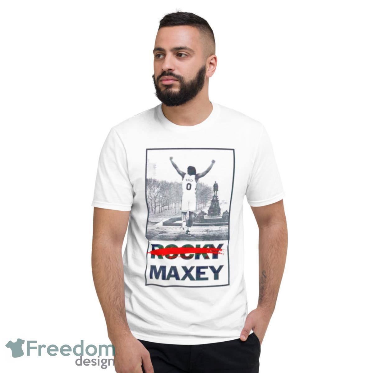 Tyrese Maxey Rocky Shirt - Short Sleeve T-Shirt