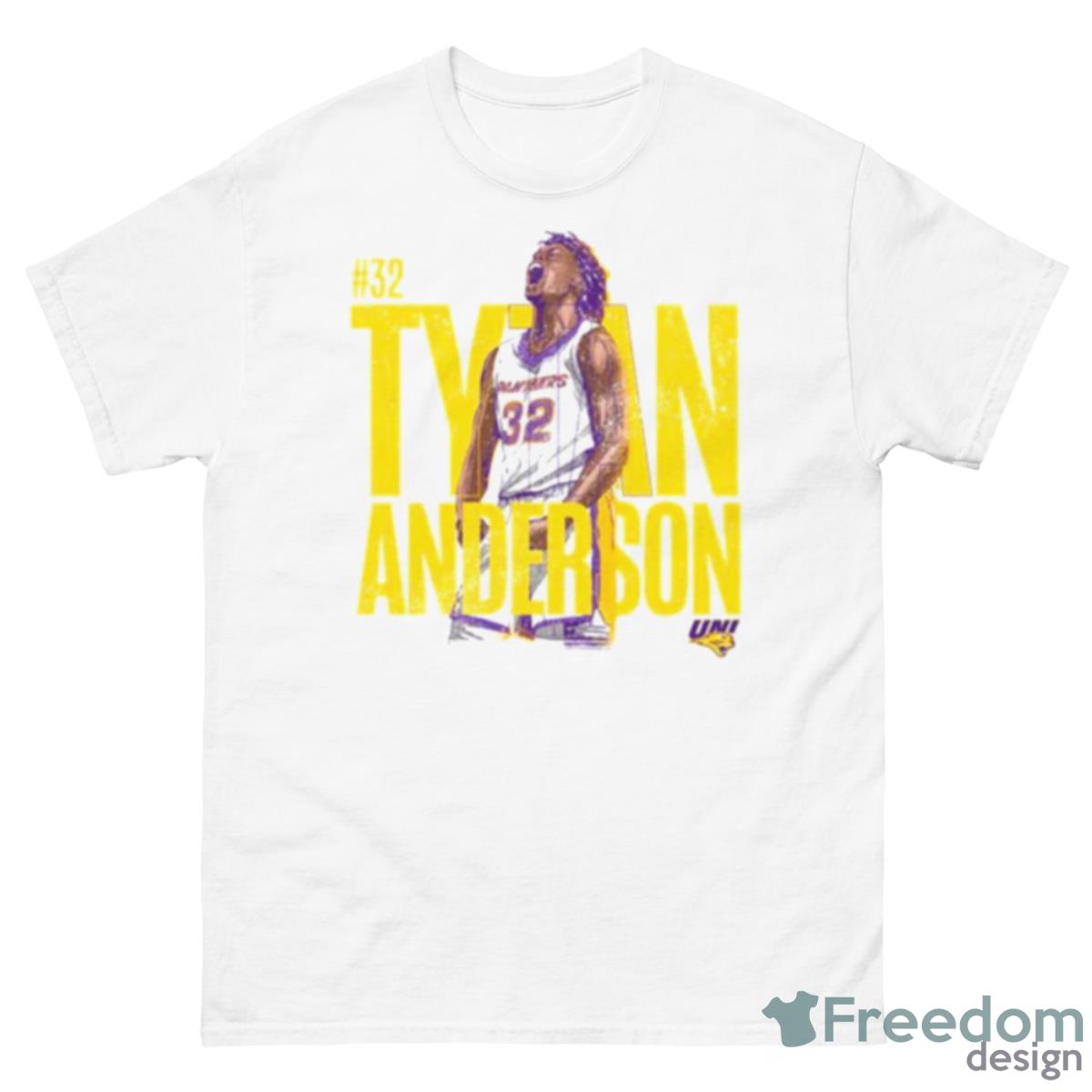 Tytan Anderson Northern Iowa Illustration Shirt - 500 Men’s Classic Tee Gildan