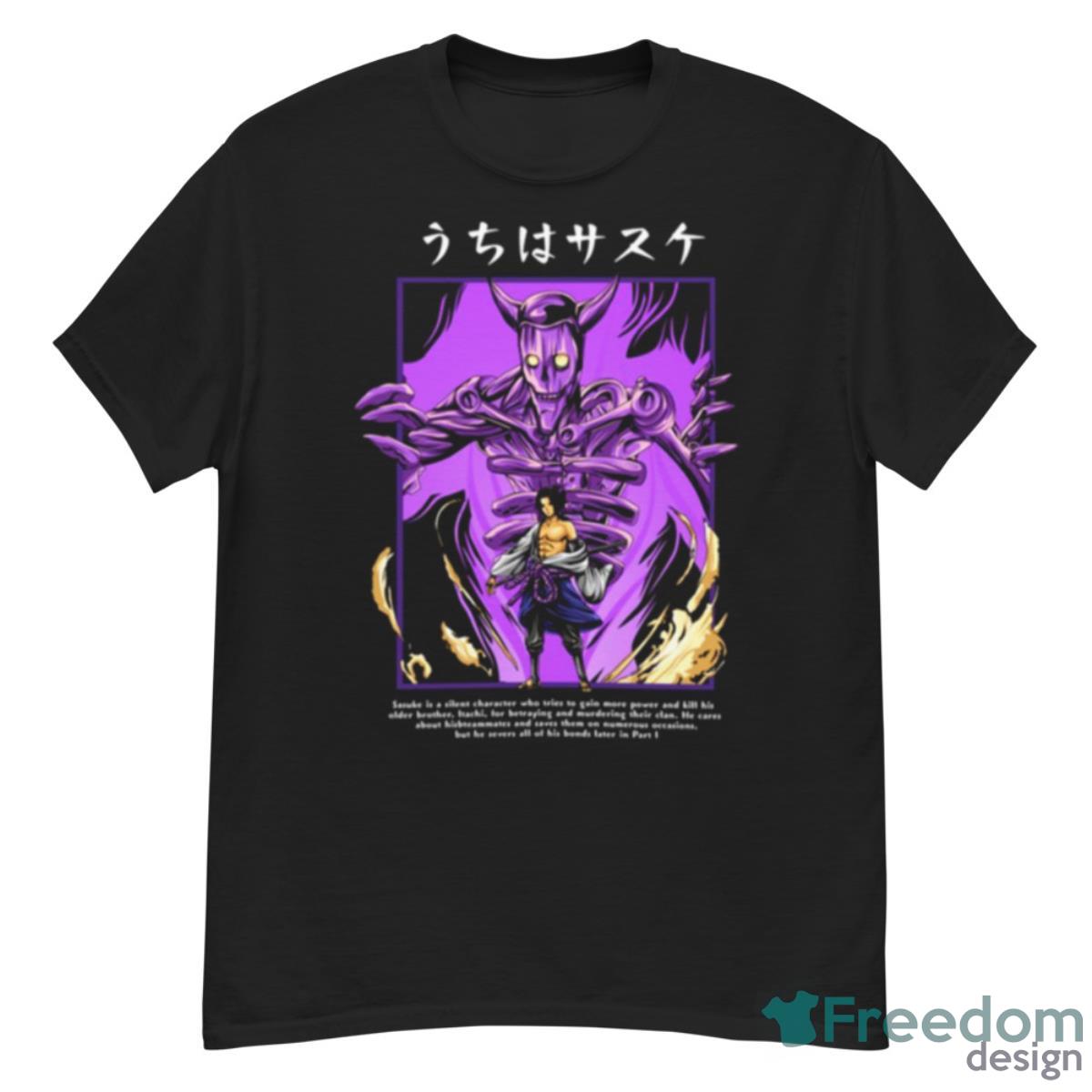 Uchiha Sasuke Fire Susanoo Naruto Shippuden Shirt - G500 Men’s Classic T-Shirt