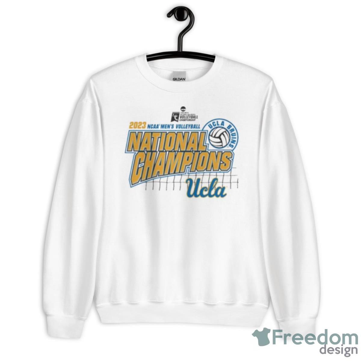 UCLA 2023 Volleyball National Champions T Shirt - Unisex Heavy Blend Crewneck Sweatshirt