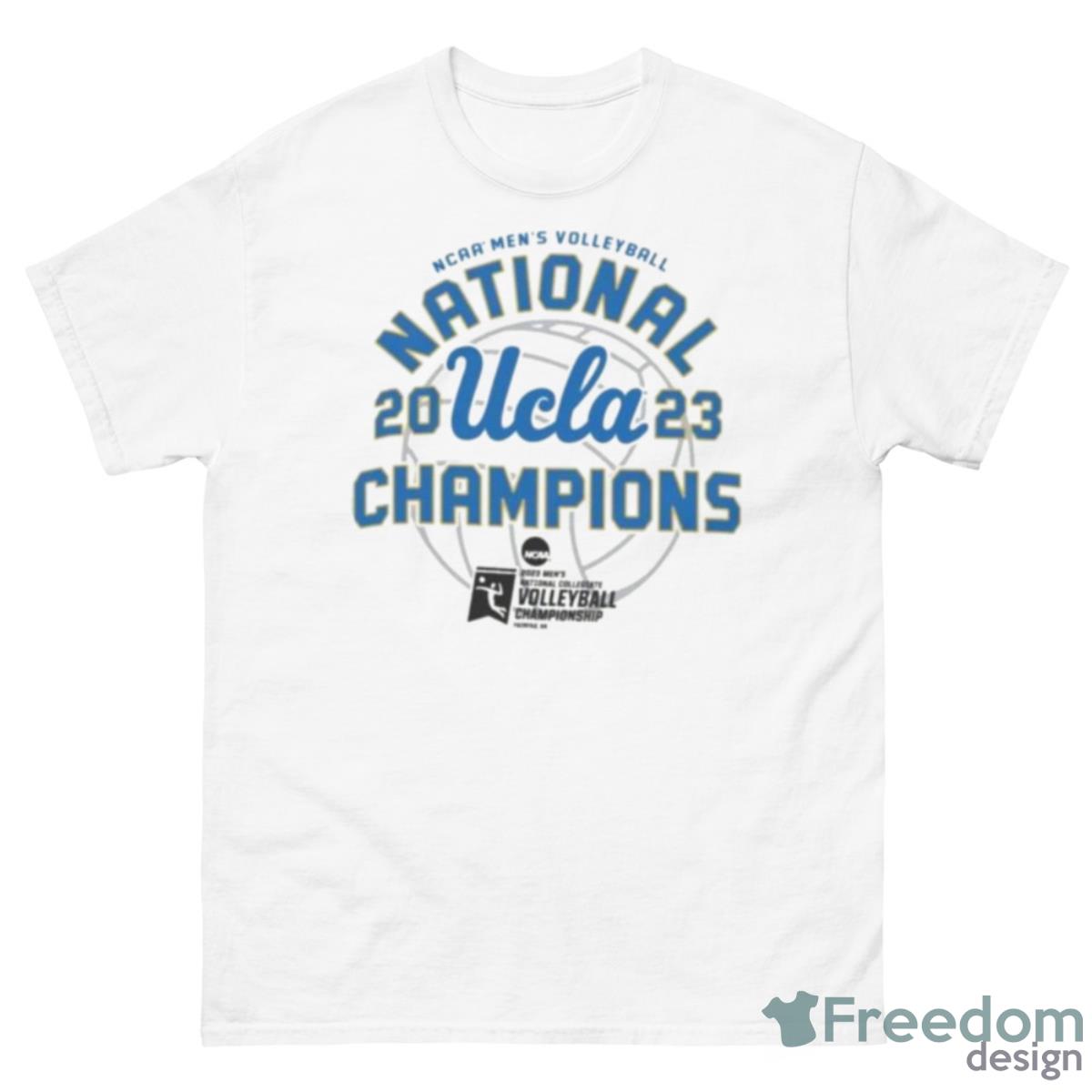 UCLA Volleyball 2023 NCAA National Champions Shirt - 500 Men’s Classic Tee Gildan