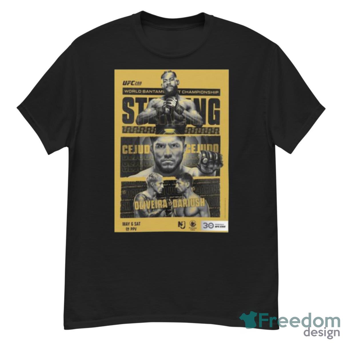 Ufc 288 Oliveira Vs Dariush May 6 2023 On Ppv Shirt - G500 Men’s Classic T-Shirt