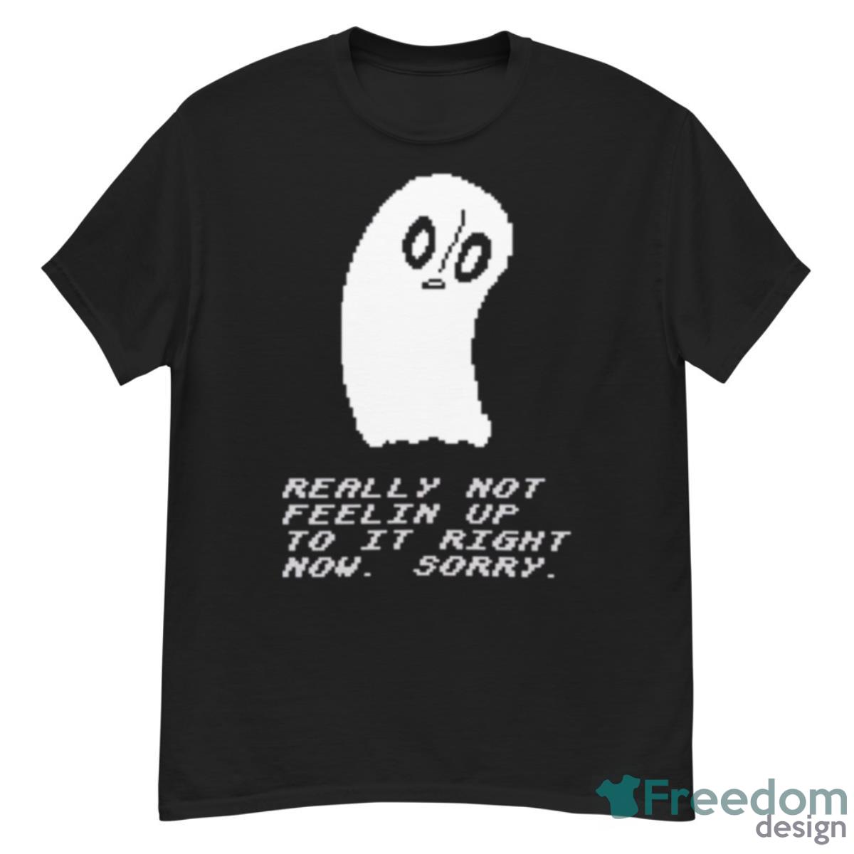 Undertale Quote Of A Ghost Shirt - G500 Men’s Classic T-Shirt