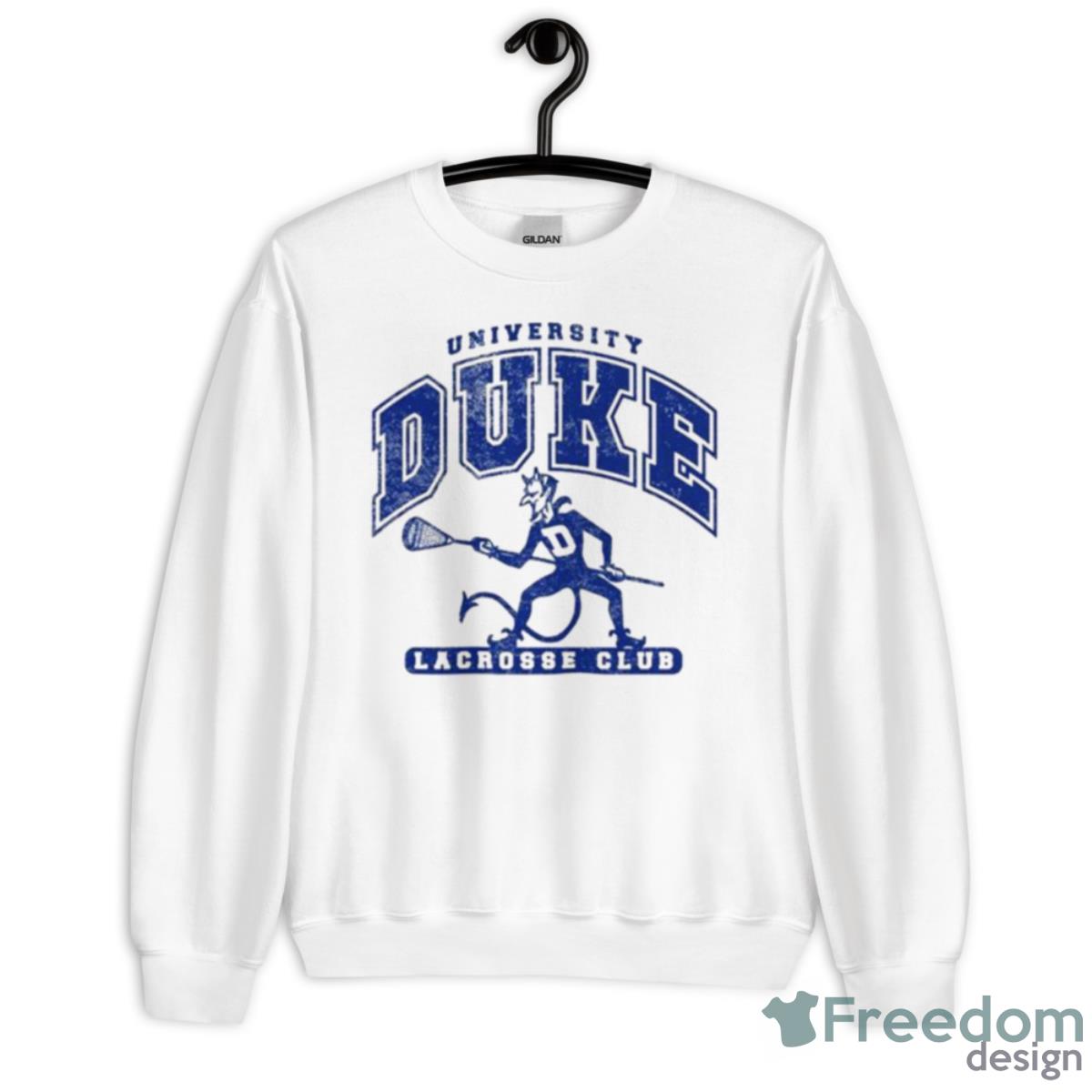 University Duke Lacrosse Club 2023 Shirt - Unisex Heavy Blend Crewneck Sweatshirt