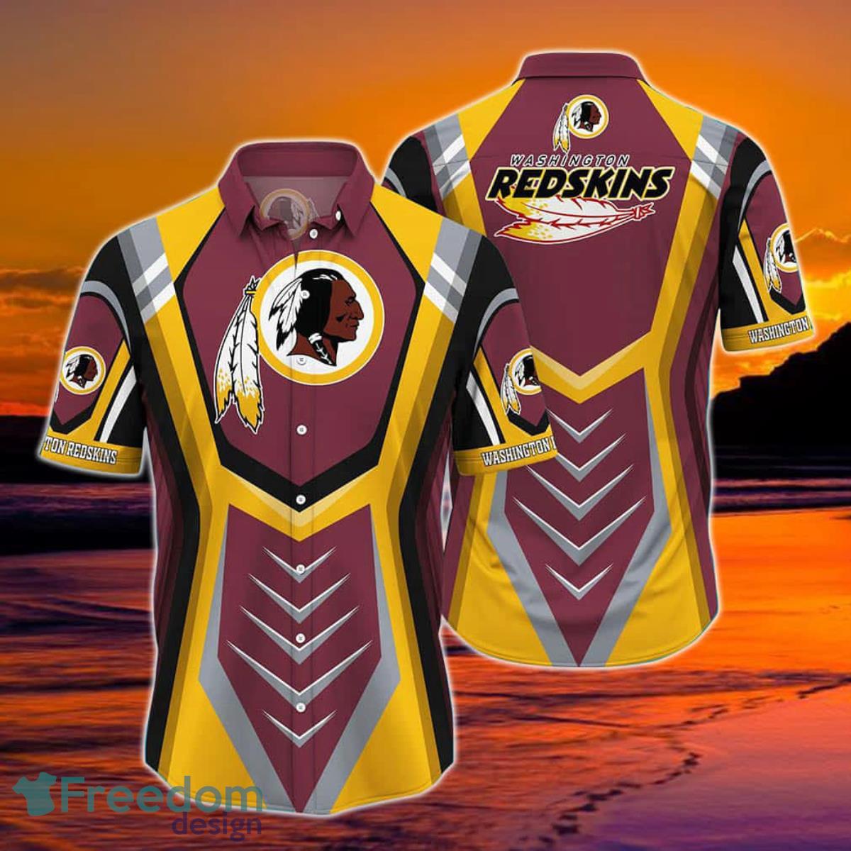 Washington Redskins NFL Summer Customized Hawaiian Shirt