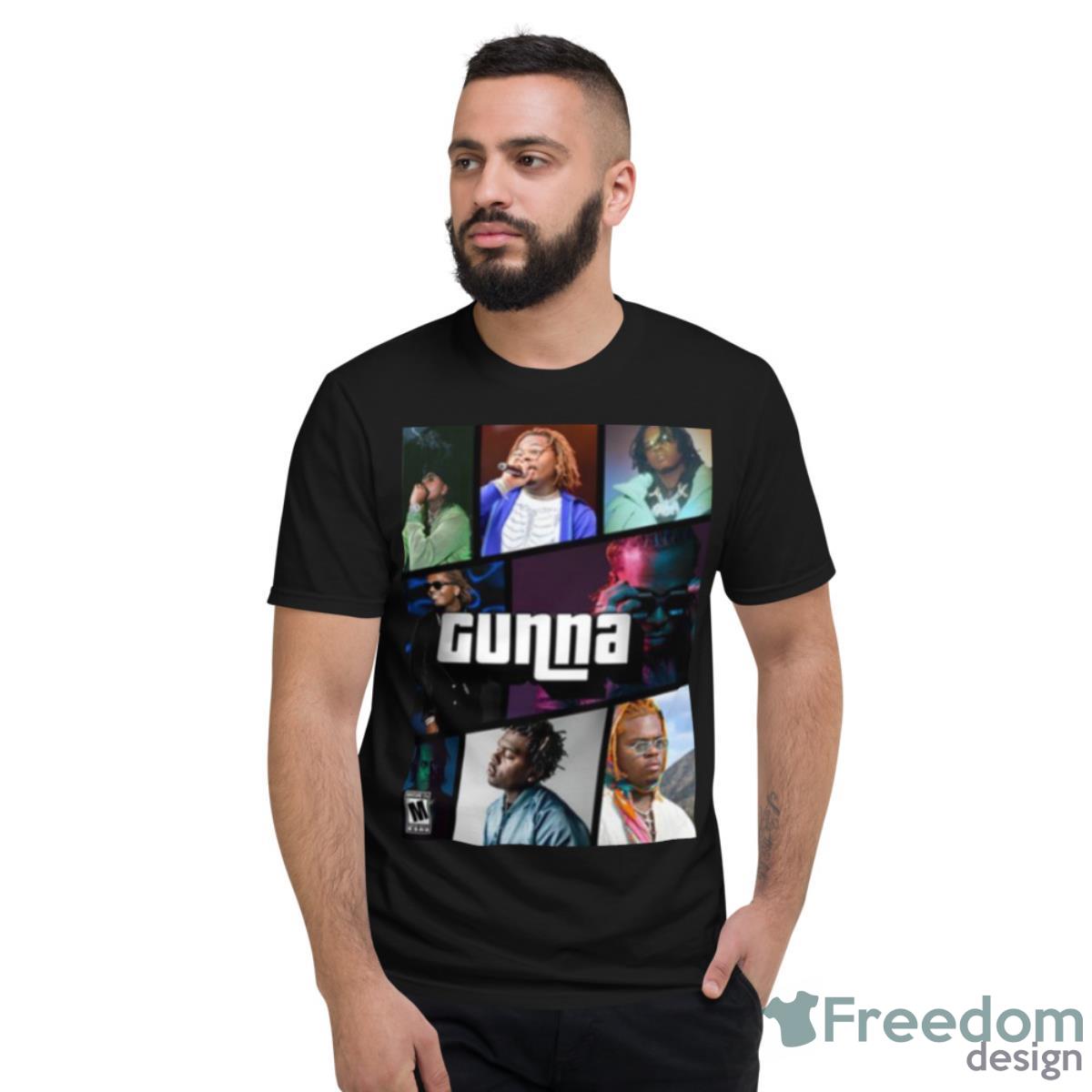 Us Rapper Gta V Wunna Gunna Shirt - Short Sleeve T-Shirt