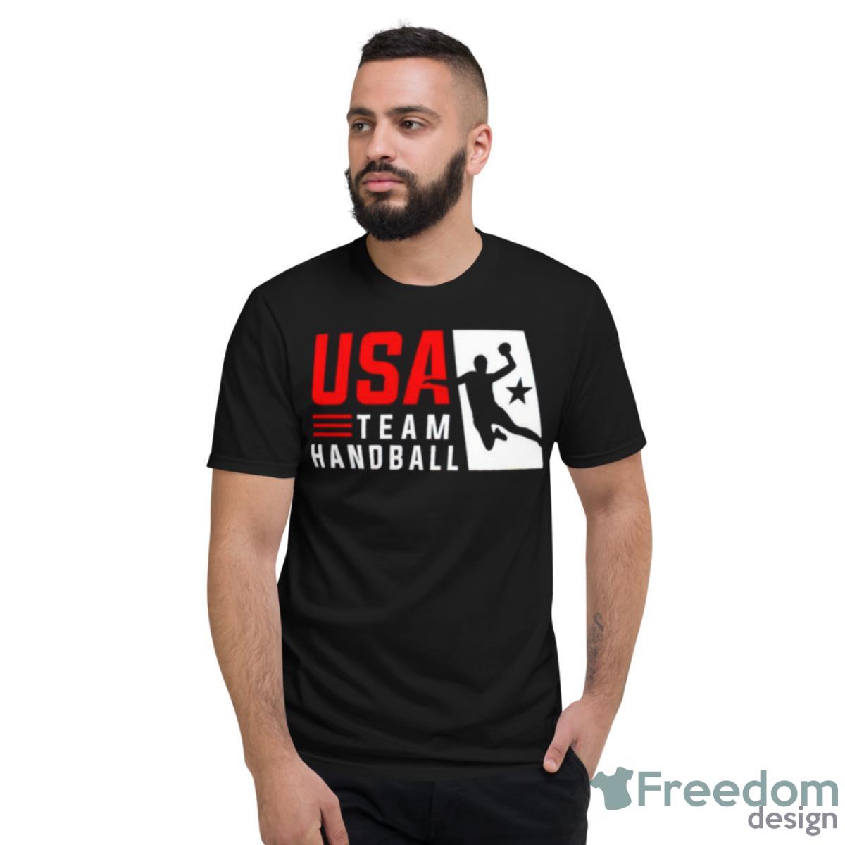 USA Team Handball Logo Shirt - Short Sleeve T-Shirt